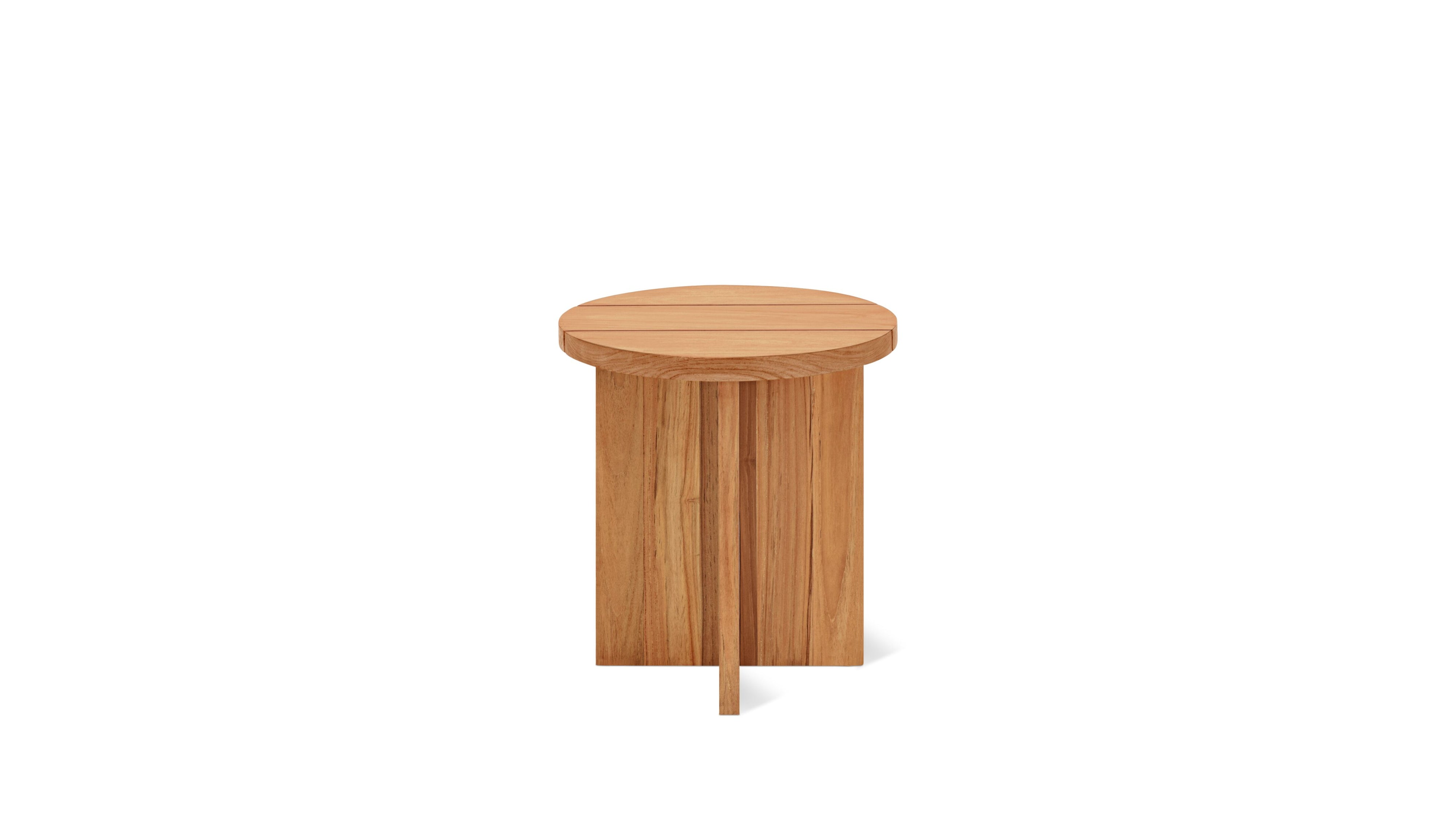 Harbour Outdoor Side Table, Teak