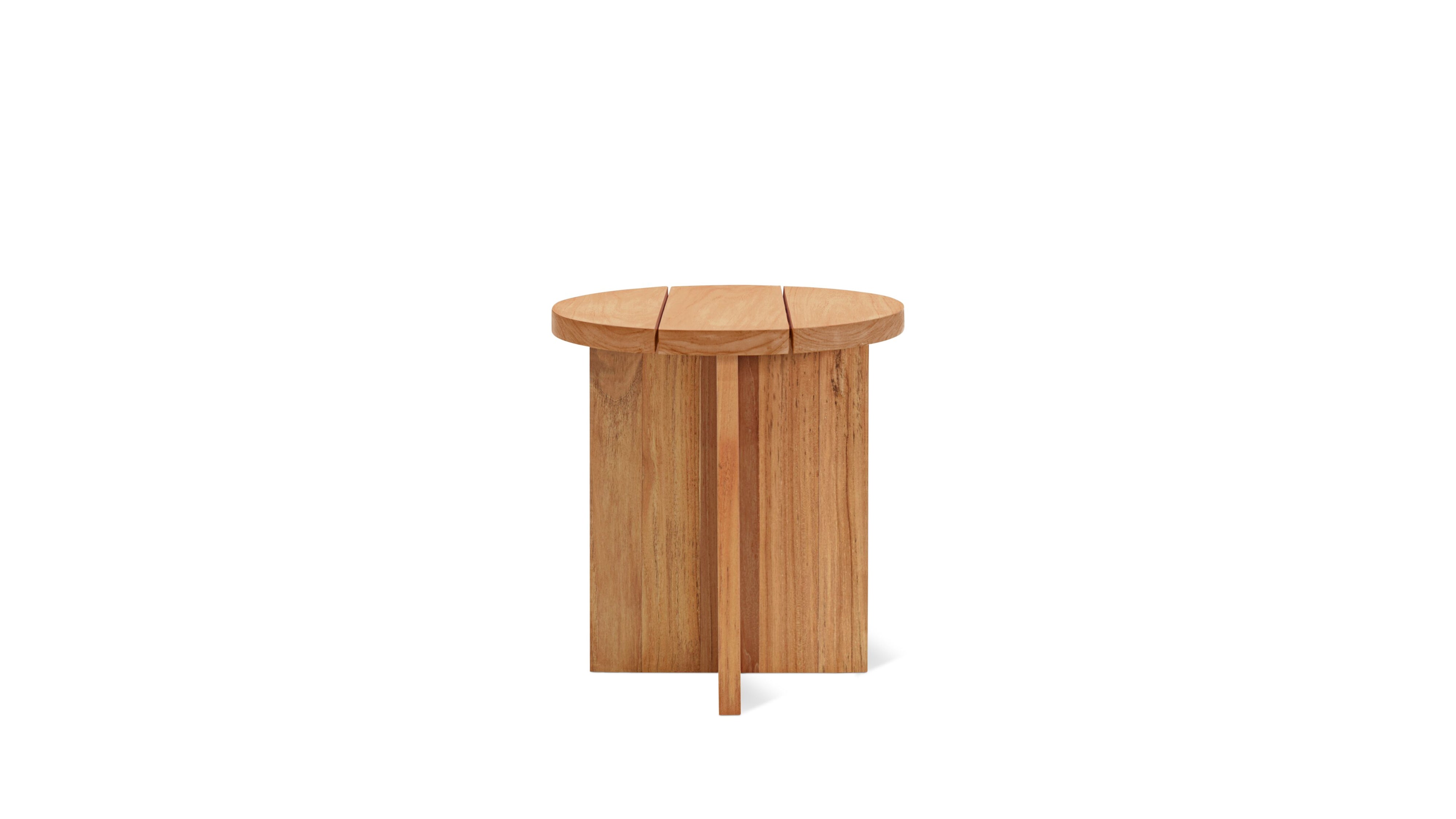 Harbour Outdoor Side Table, Teak
