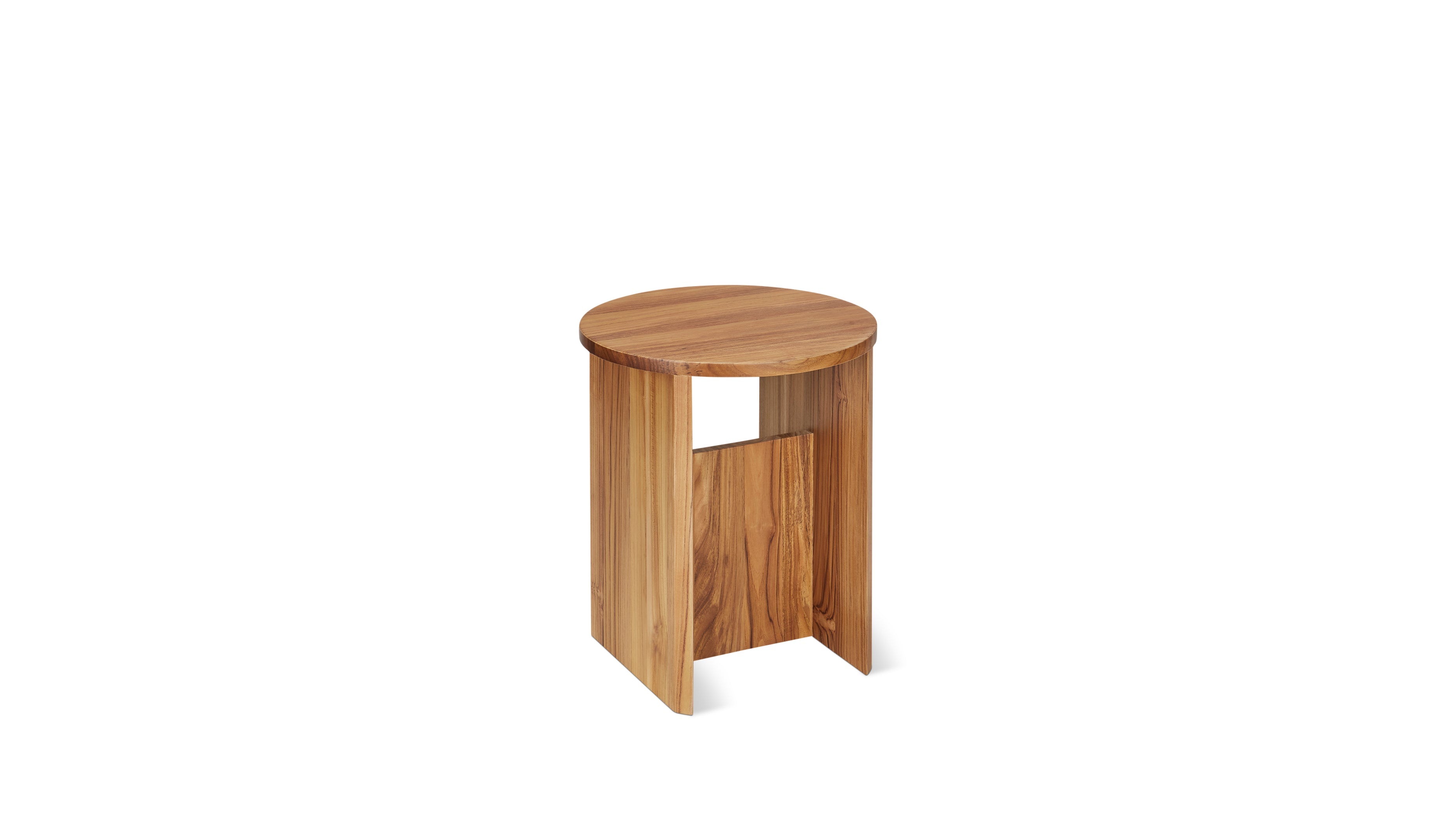 Field Stool, Teak - Image 6