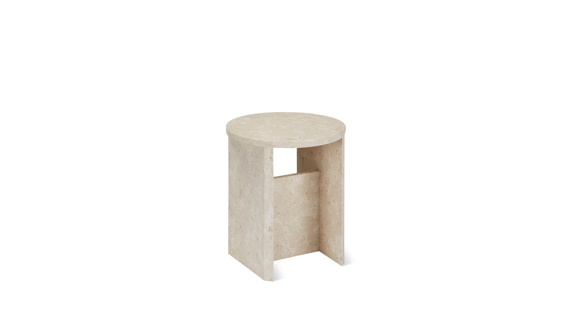 Field Stool, Limestone_image