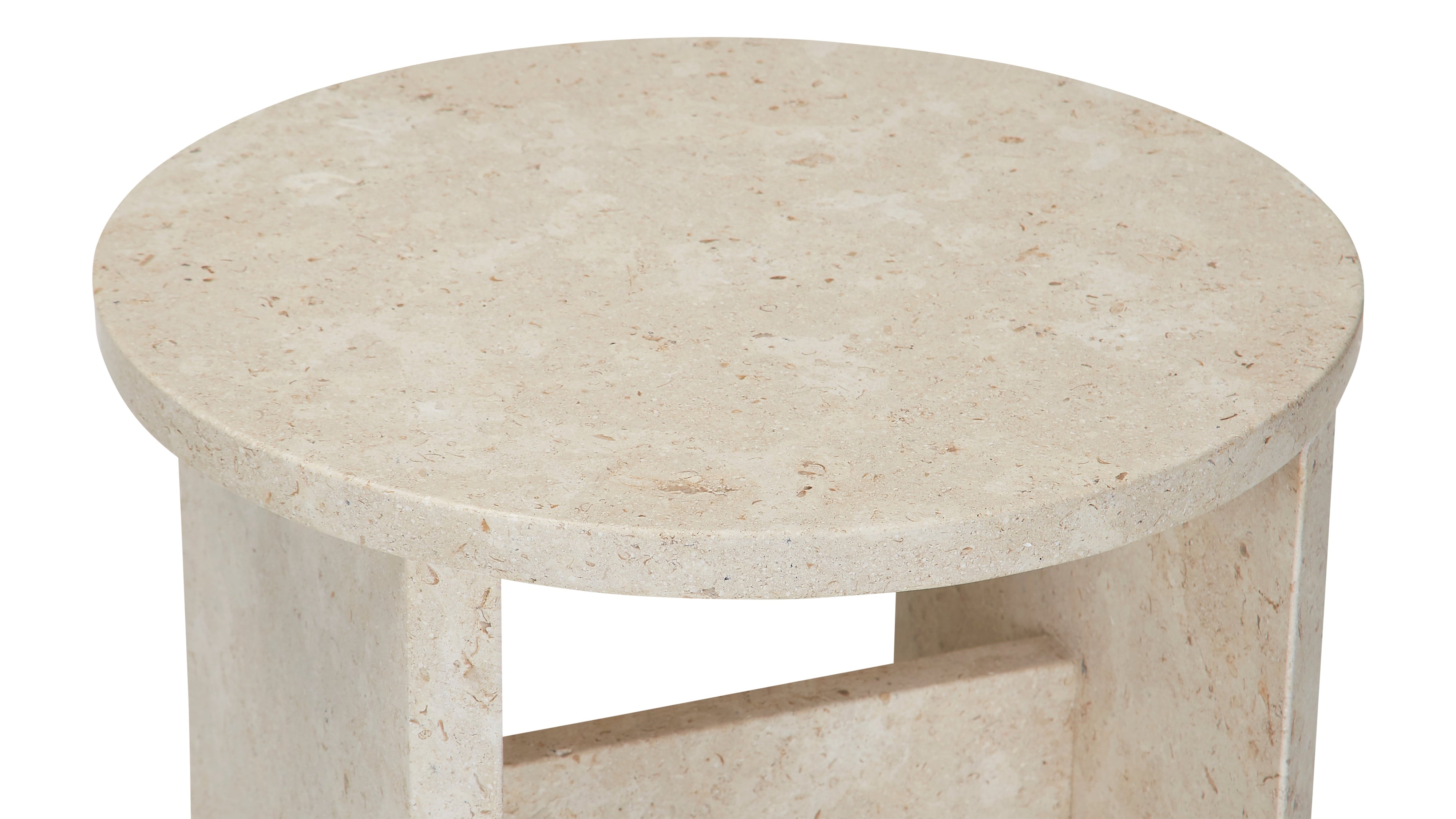 Field Stool, Limestone - Image 5