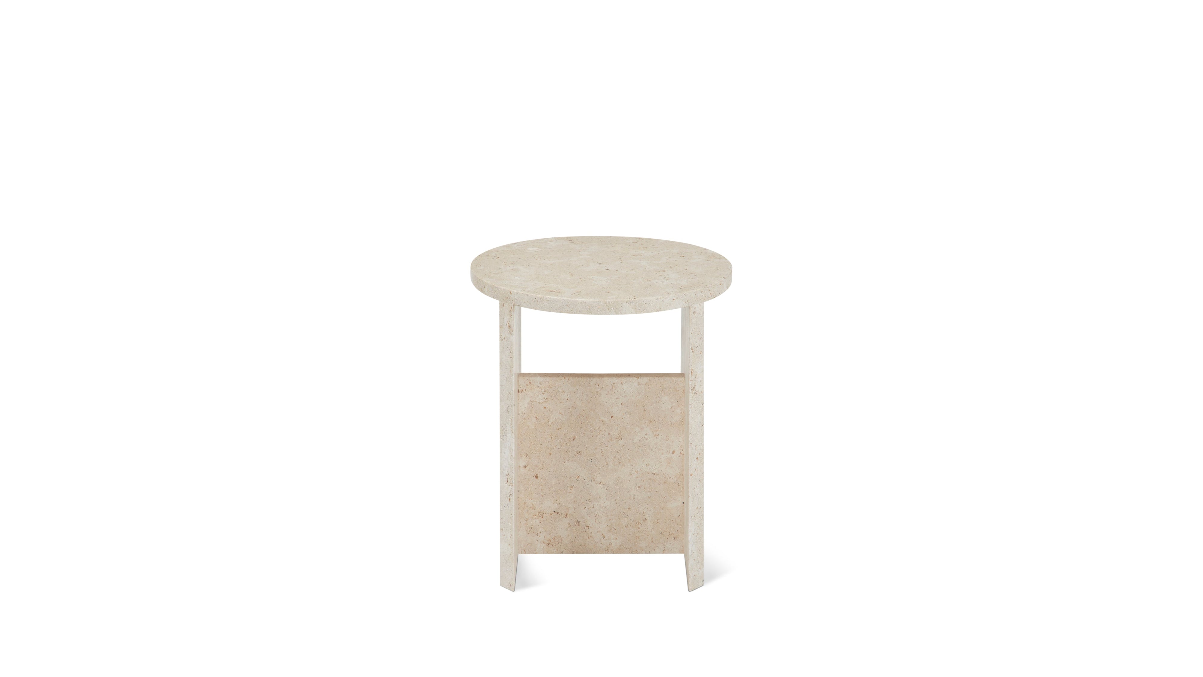 Field Stool, Limestone - Image 1