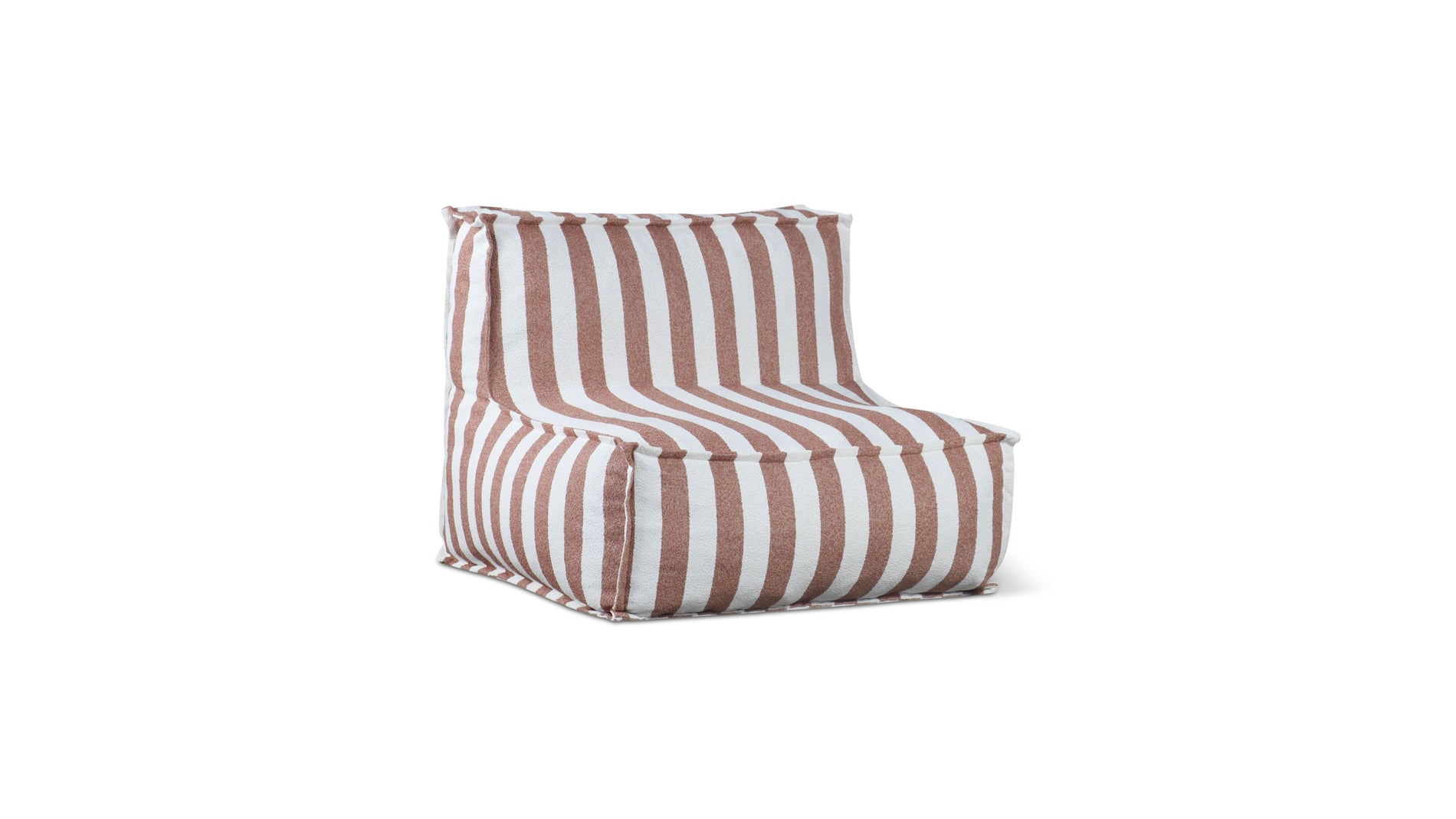 Make Waves Outdoor Armless Chair, Tuscan Stripe_image