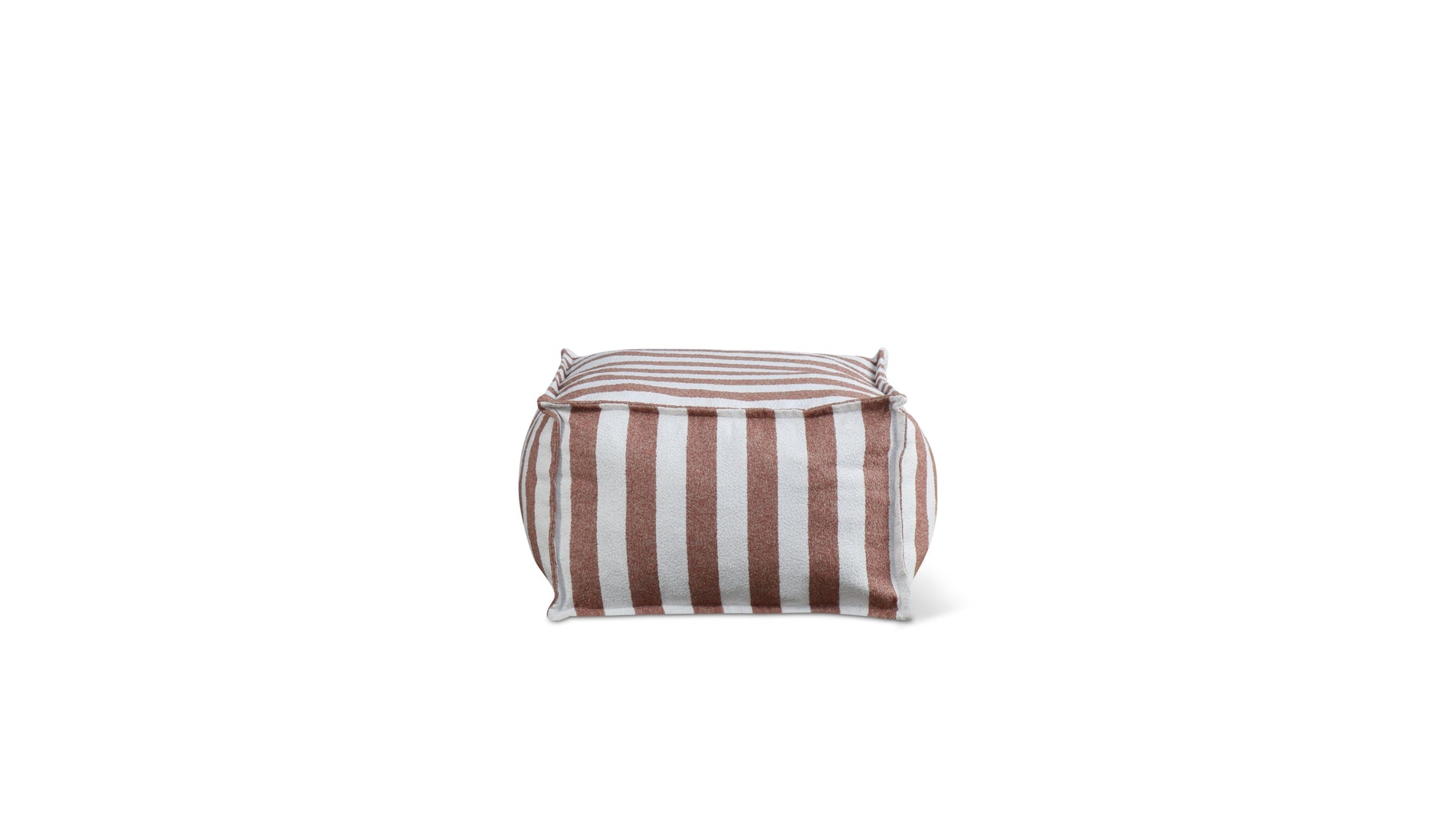 Make Waves Outdoor Ottoman, Tuscan Stripe_image