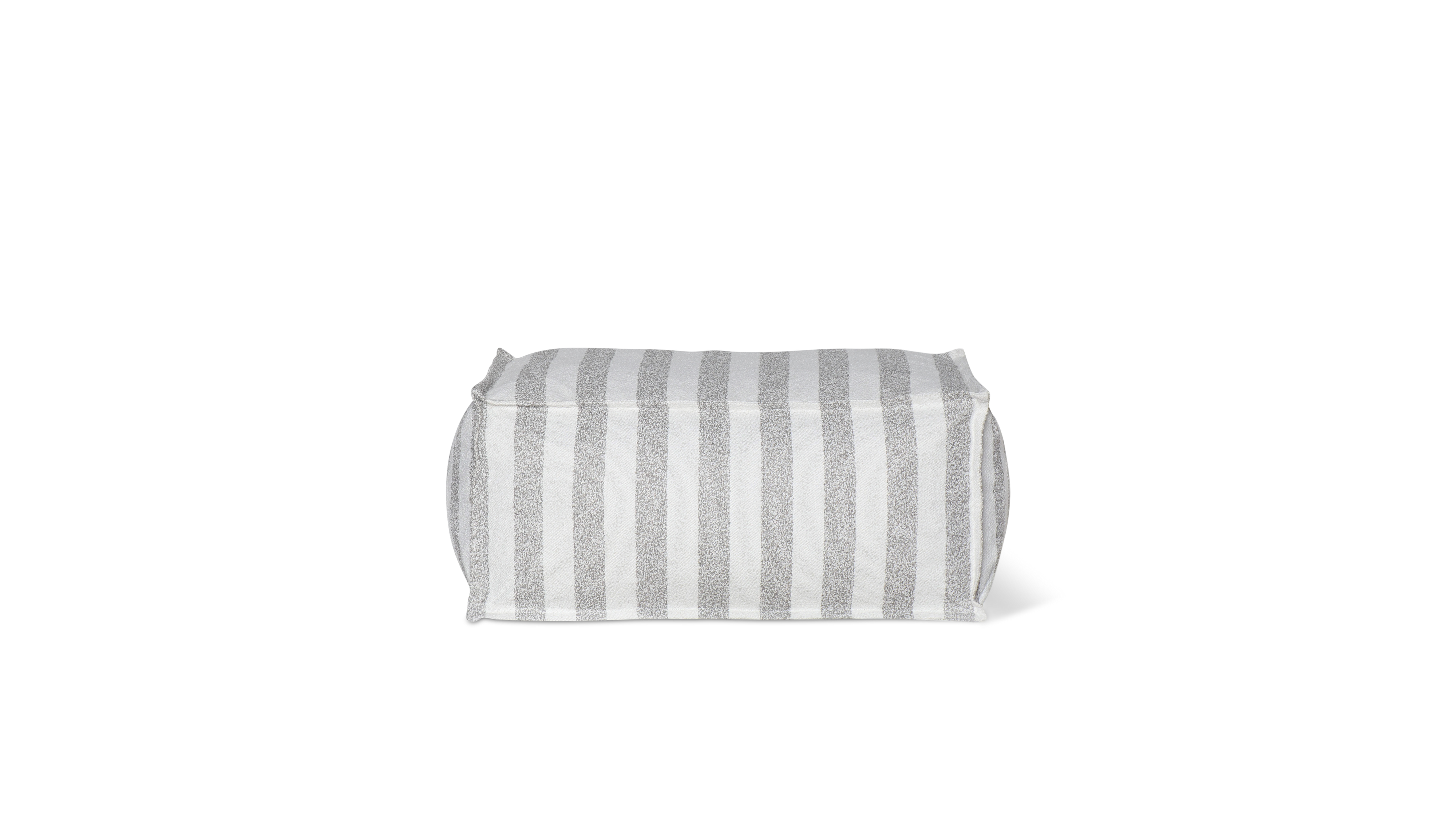 Make Waves Outdoor Ottoman, Brighton Stripe