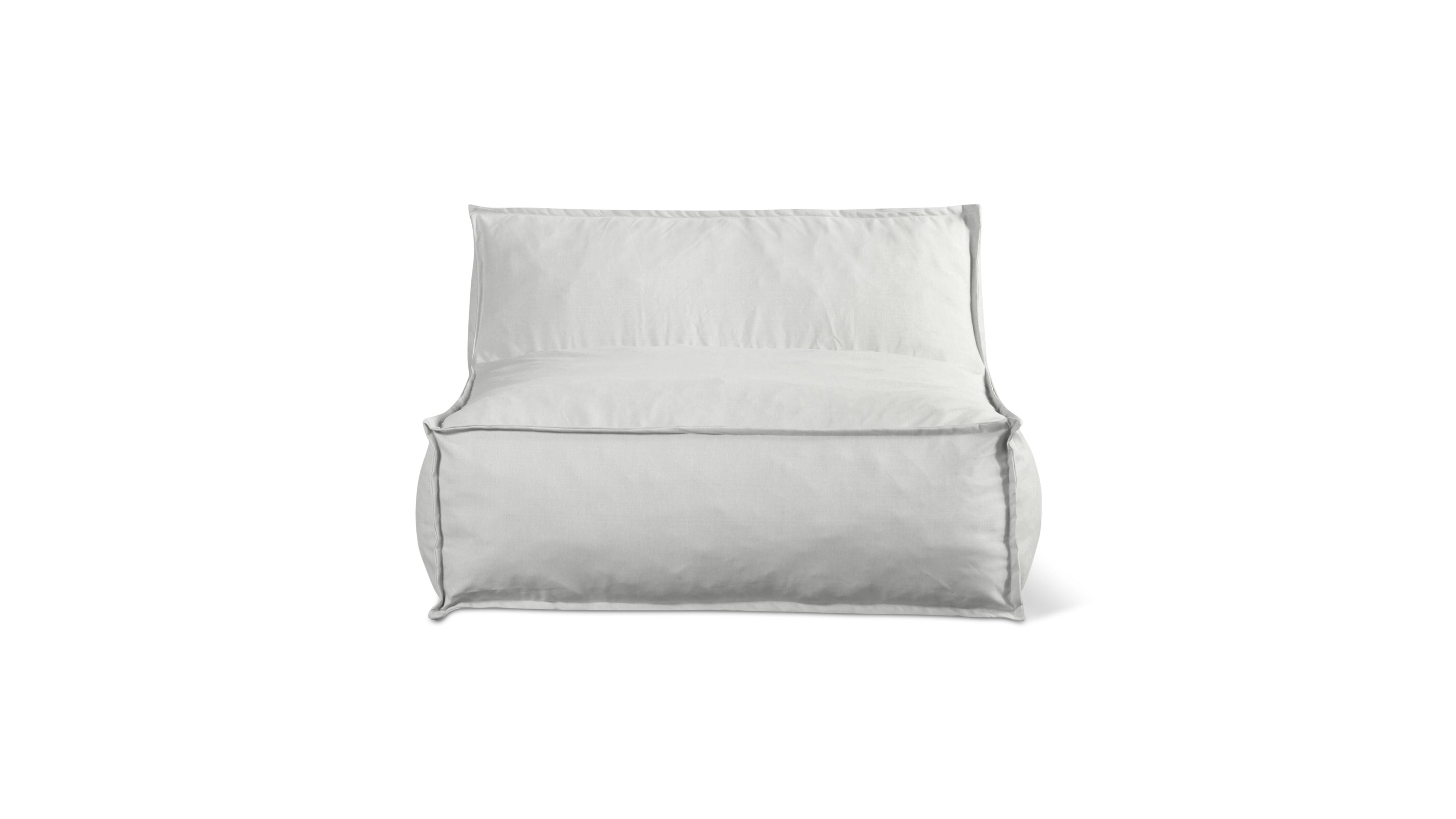 Make Waves Outdoor Loveseat, Gull