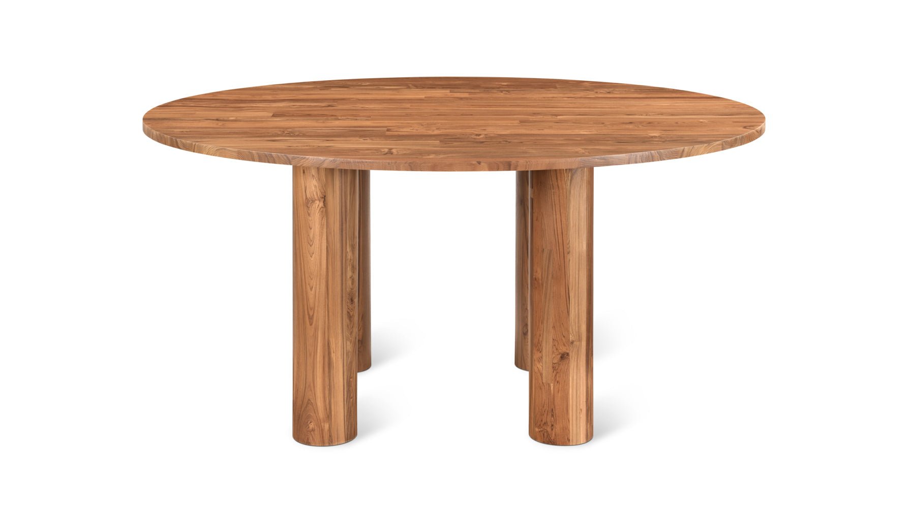 Arc Outdoor Dining Table, Seats 6-8, Teak_image