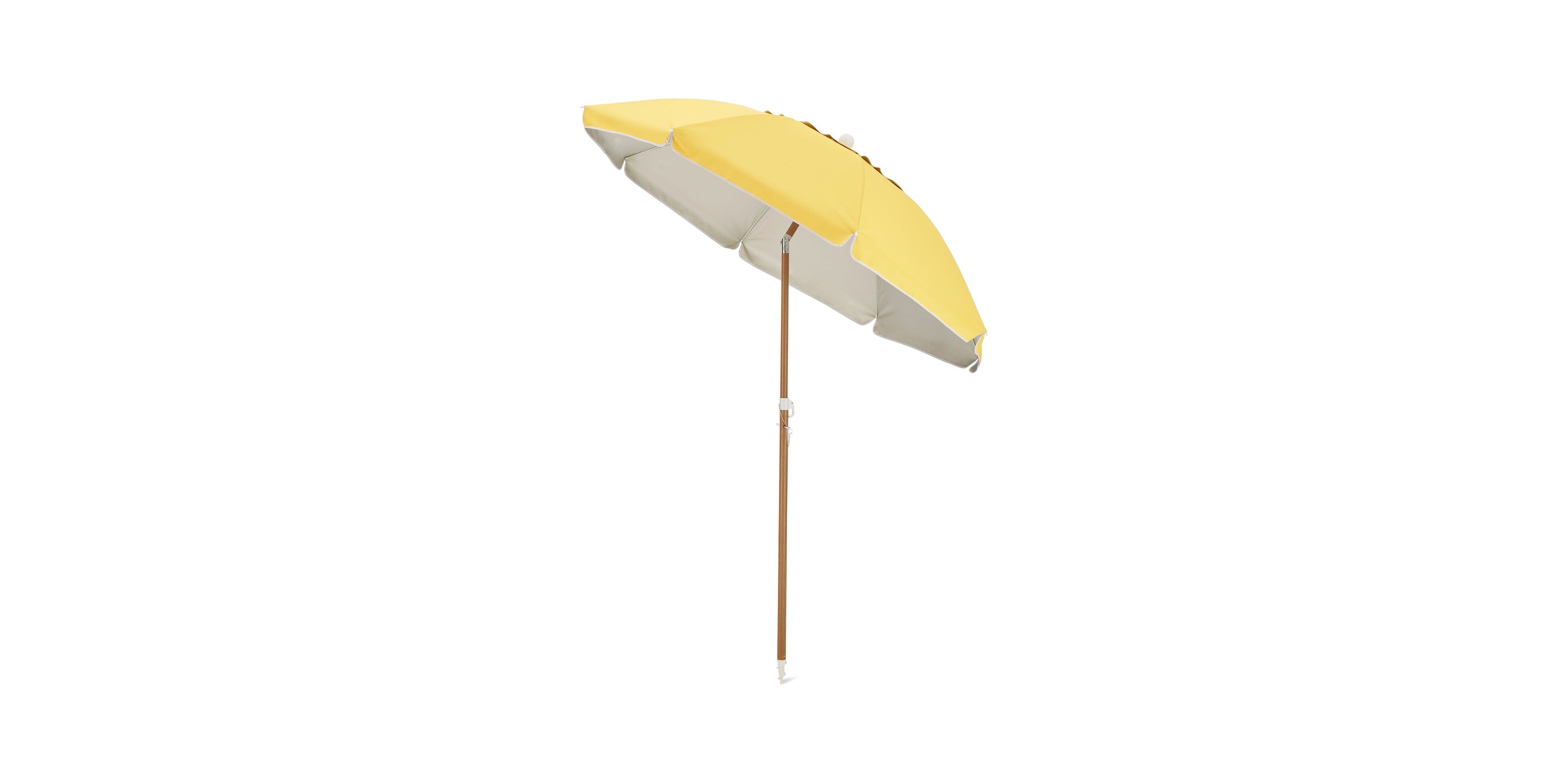 Shore Thing Beach Umbrella, Lemon