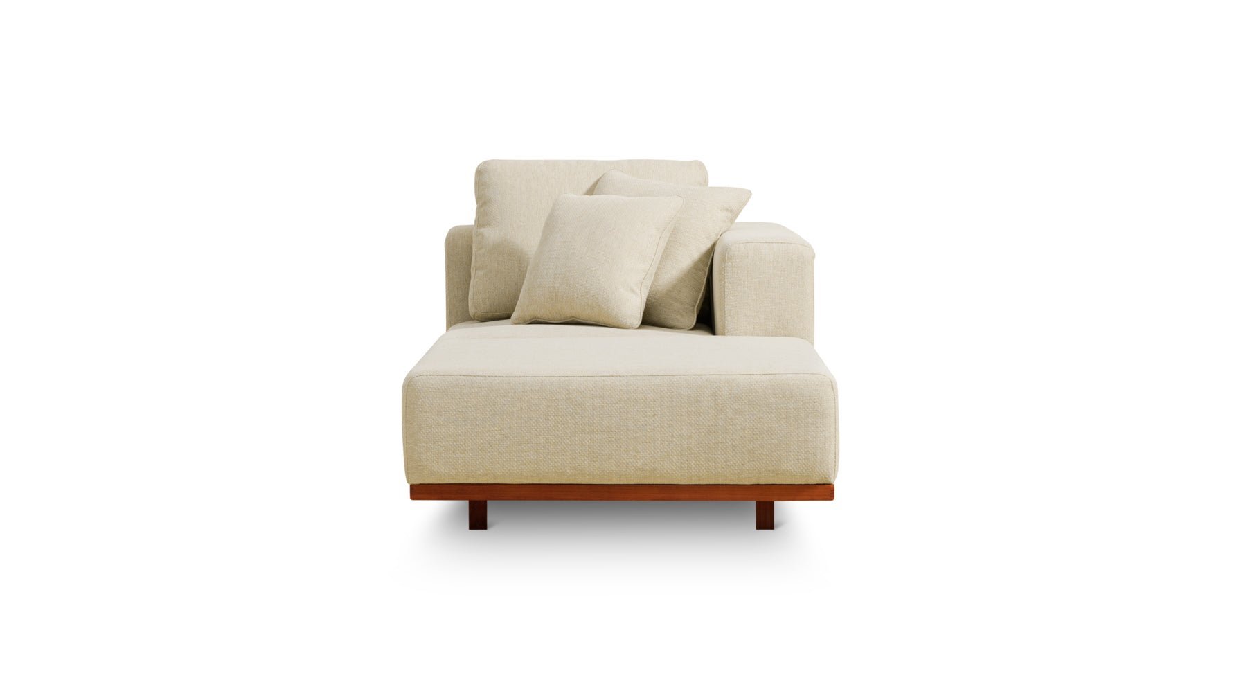 Sunny Days Outdoor Chaise, Right Facing, Sandy - Sundays Company CanadaOUT-MO-007-018