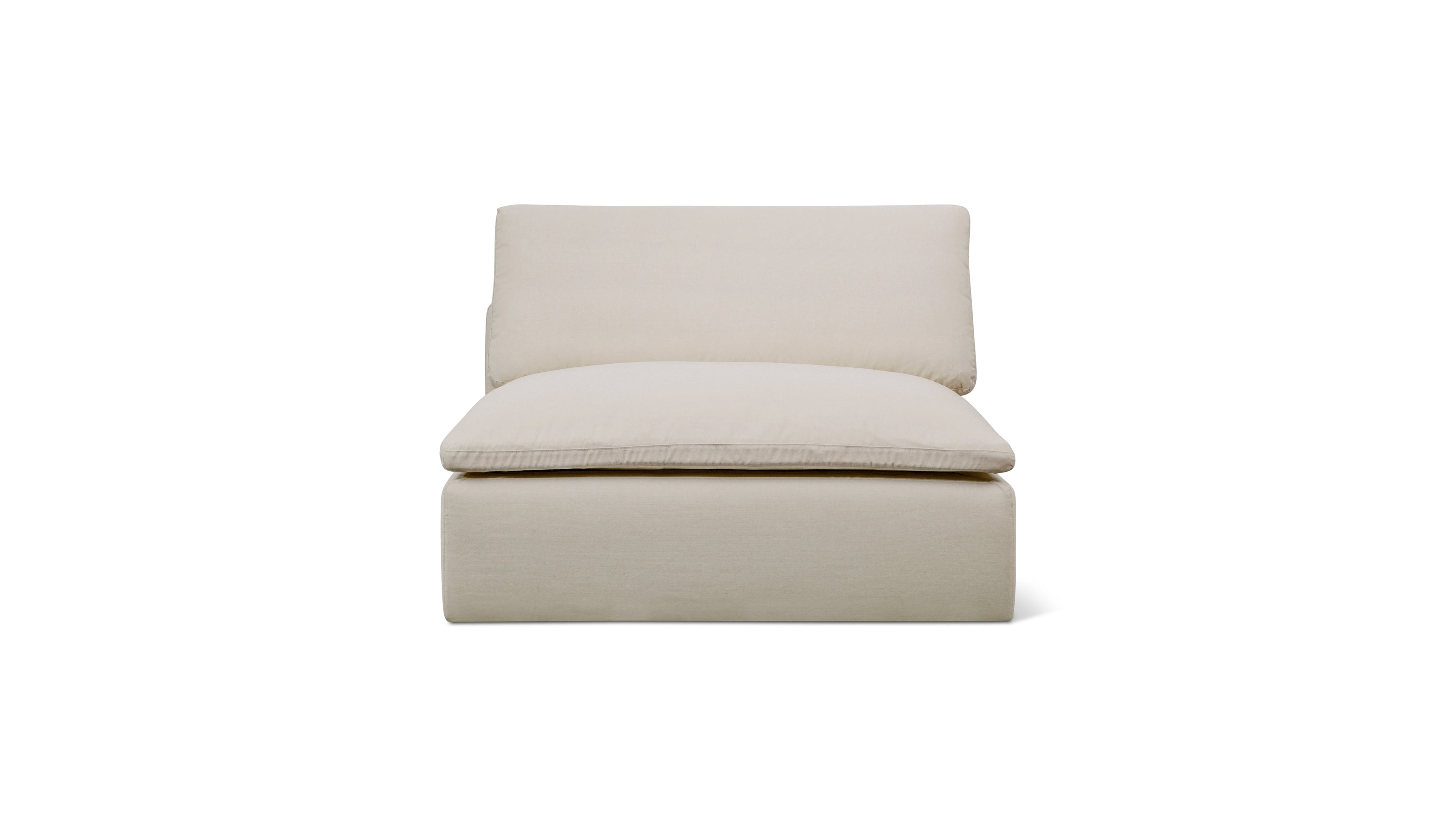 Movie Night™ Outdoor Armless Chair, Large, Ivory - Sundays Company CanadaOUT-MO-011-006