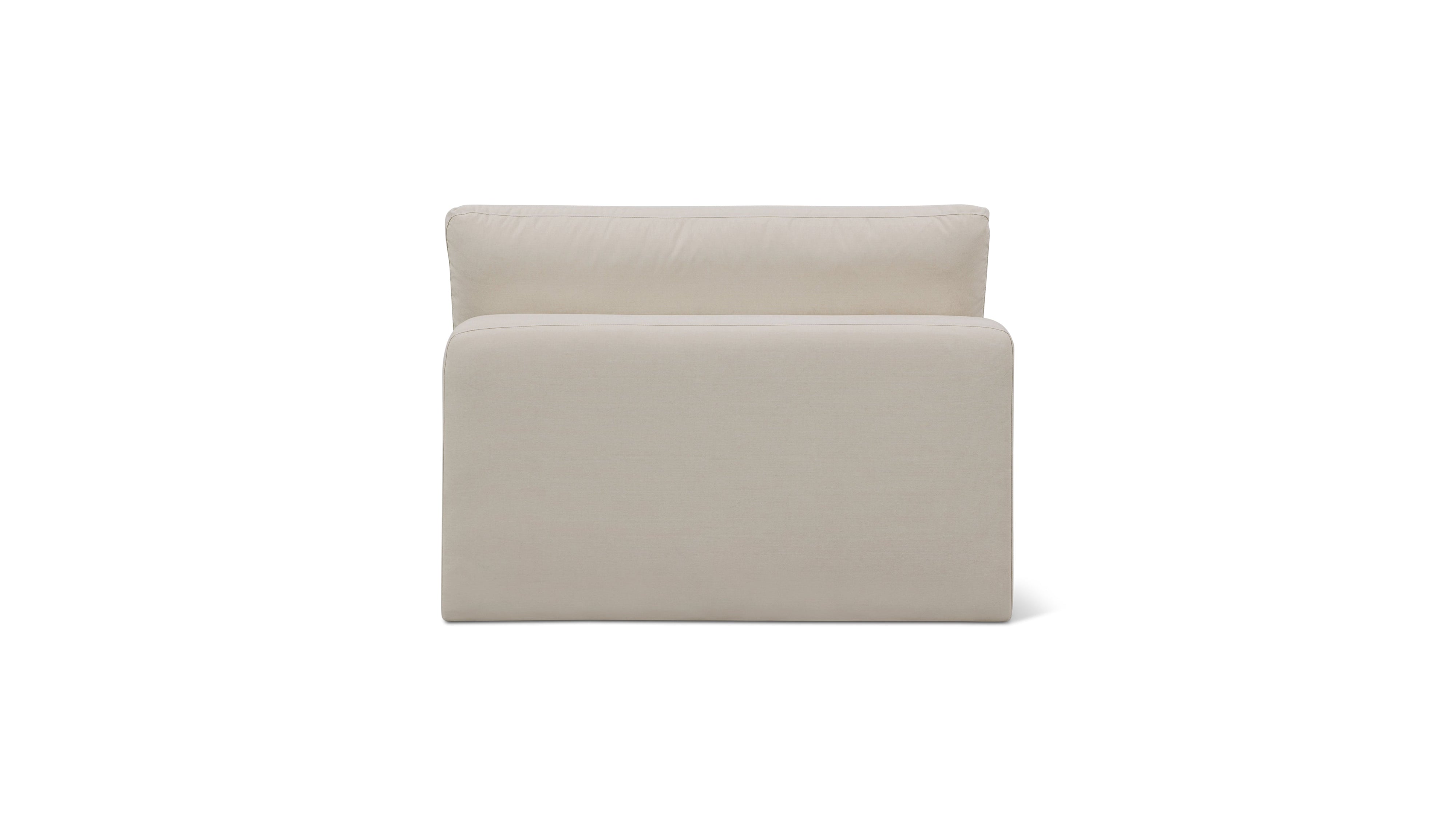 Movie Night™ Outdoor Armless Chair, Large, Ivory