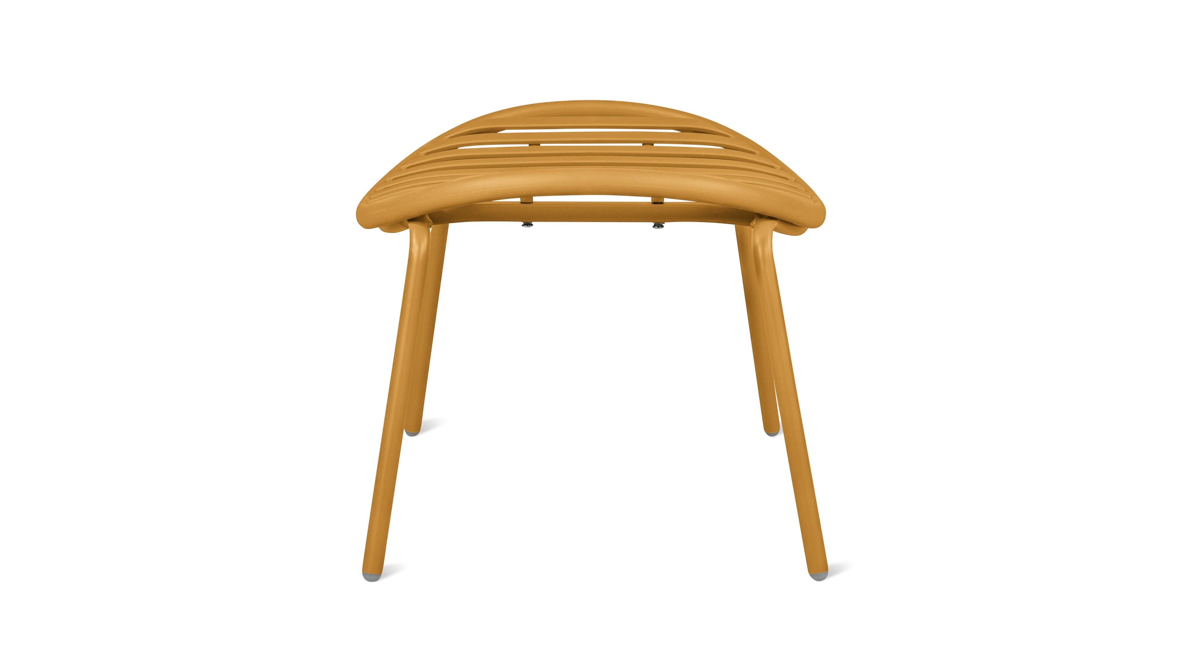 Golden Hour Outdoor Ottoman (Set of Two), Lemon