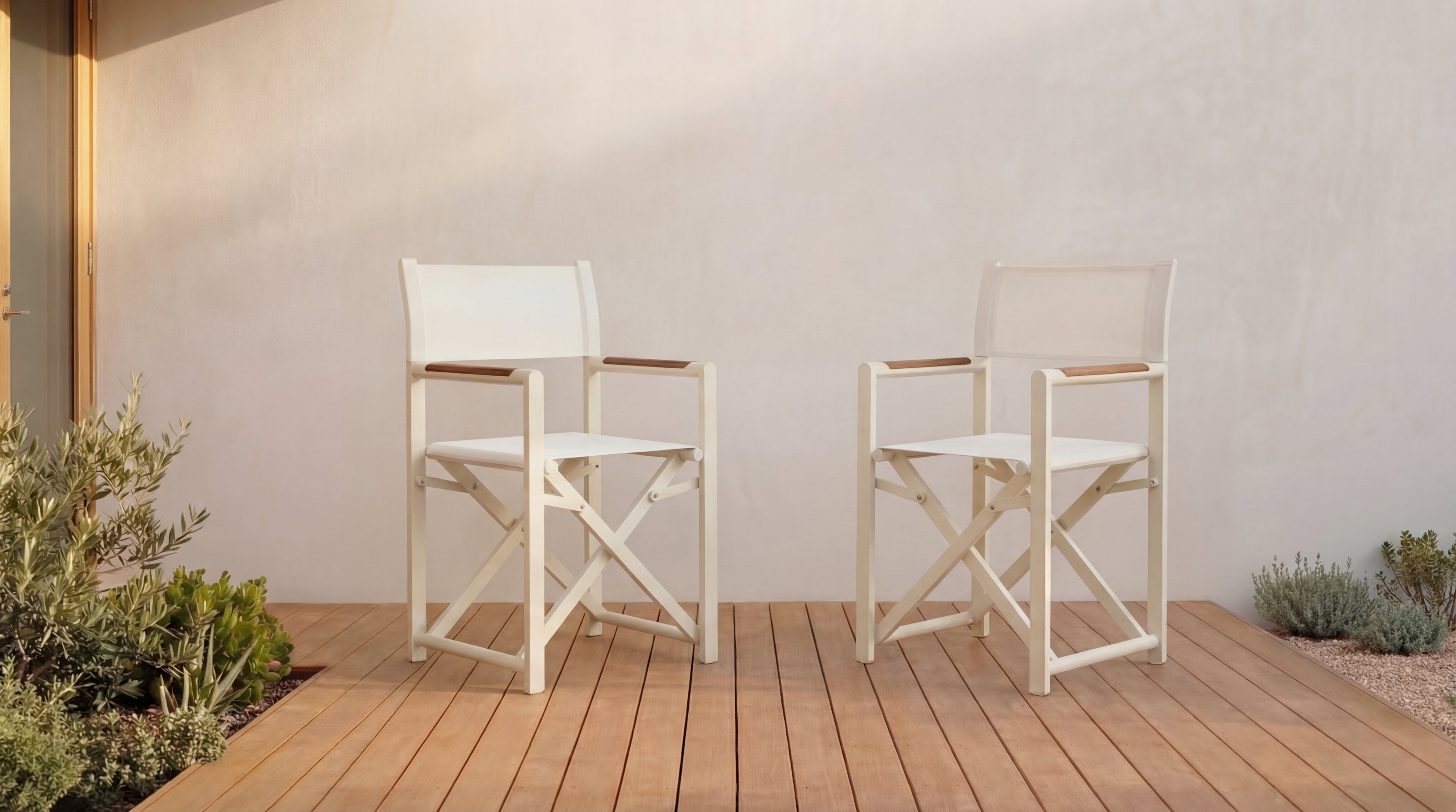 Long Weekend Outdoor Armchair (Set Of Two), Ivory