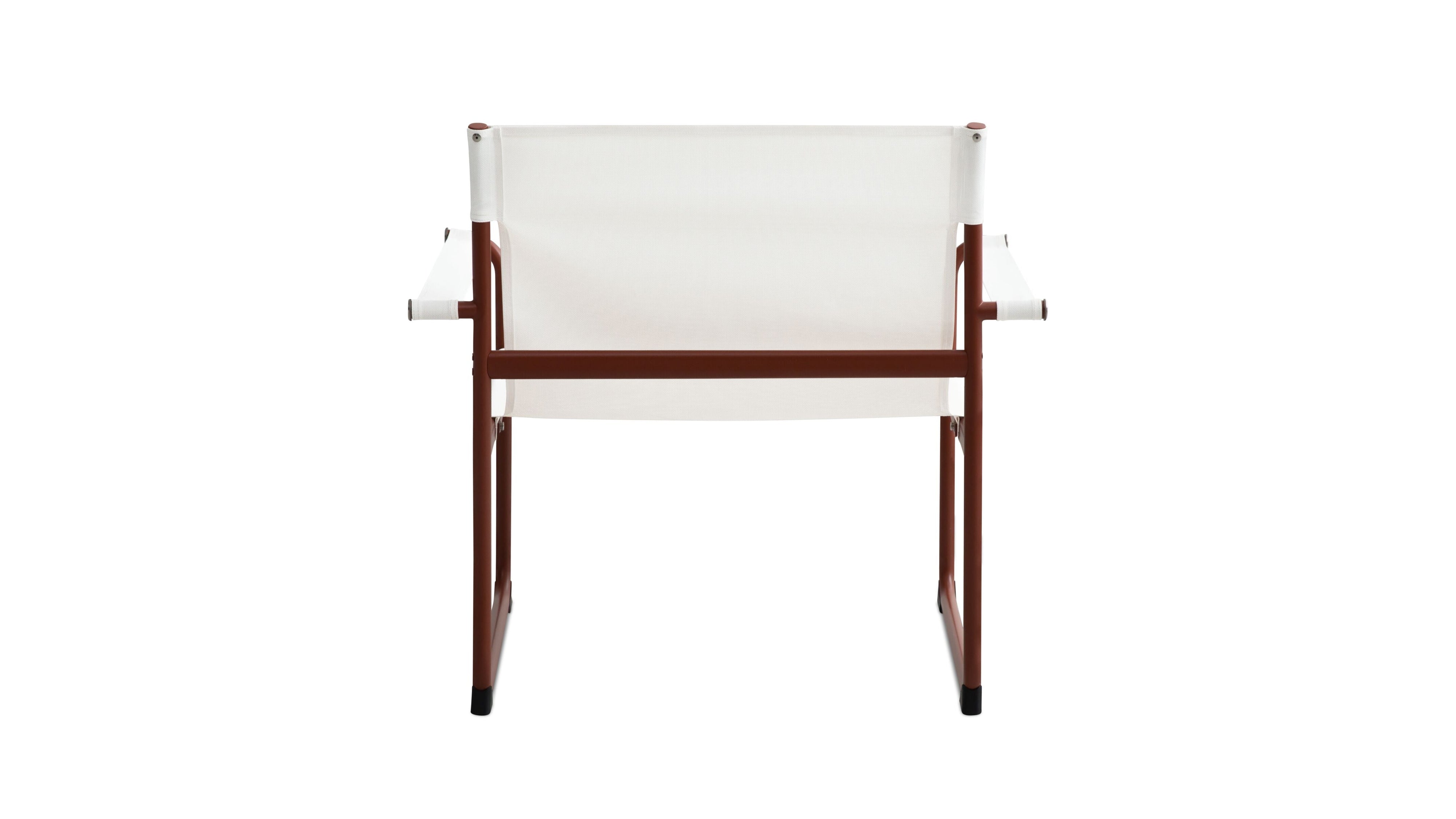 Poolside Outdoor Lounge Chair, Terracotta