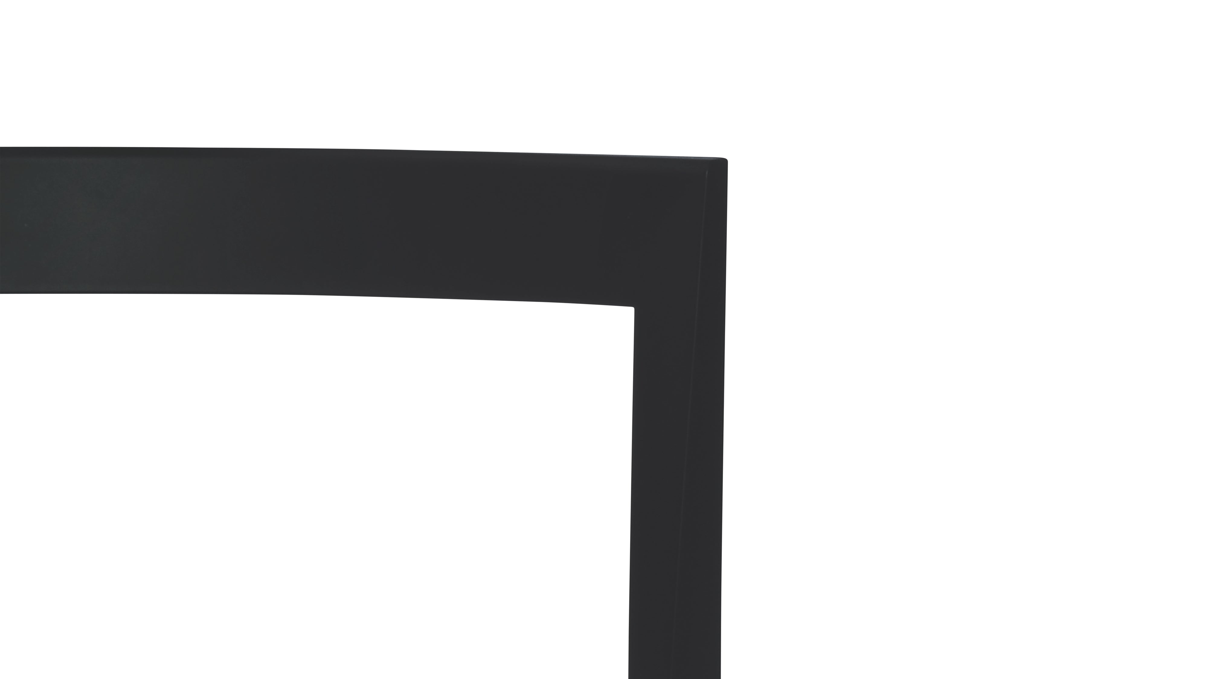 Open Air Outdoor Dining Chair (Set Of Two), Carbon