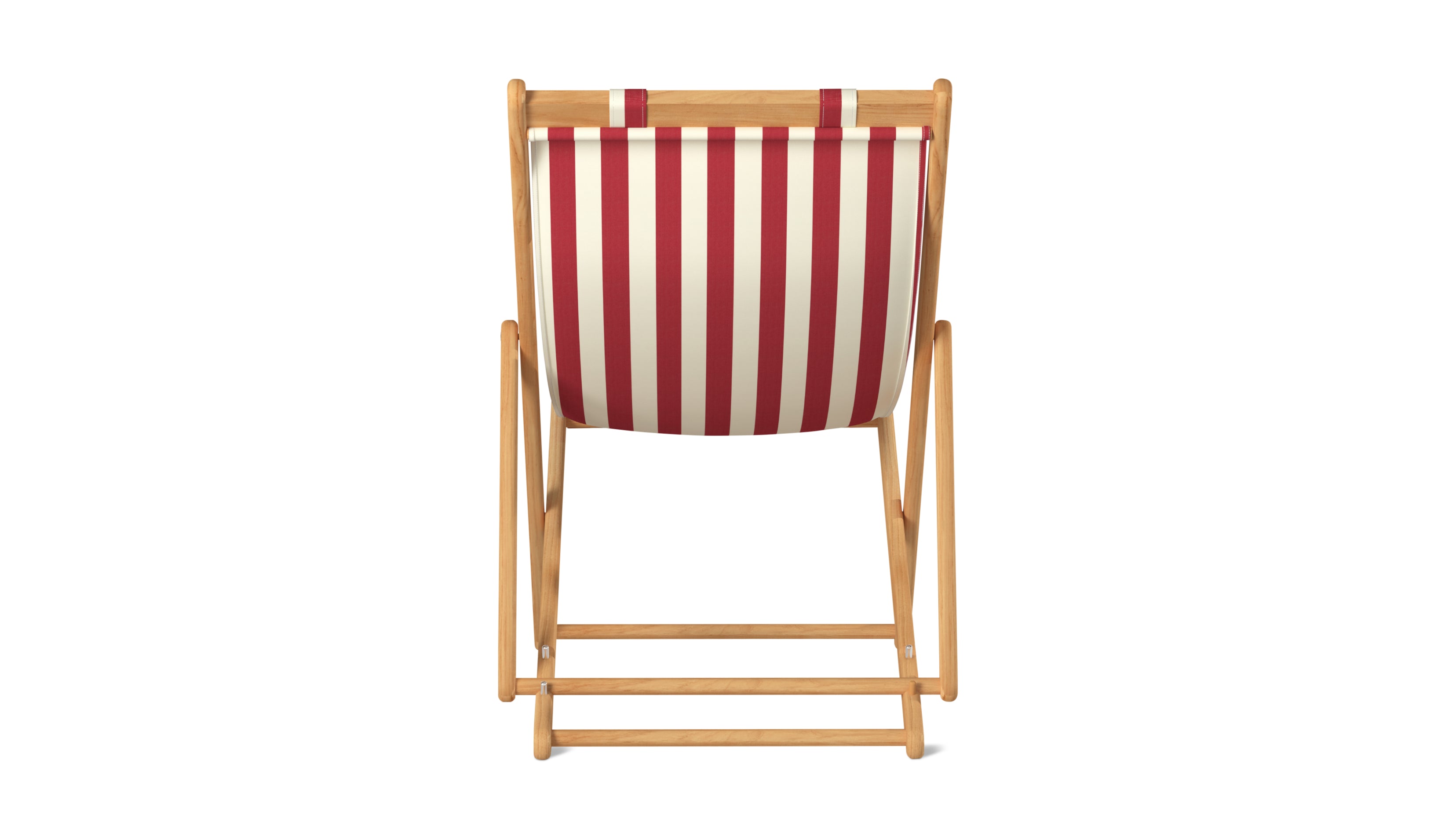 Settle In Outdoor Patio Chair, Large, Scarlet Stripe - Sundays Company CanadaOUT-YB-002-110