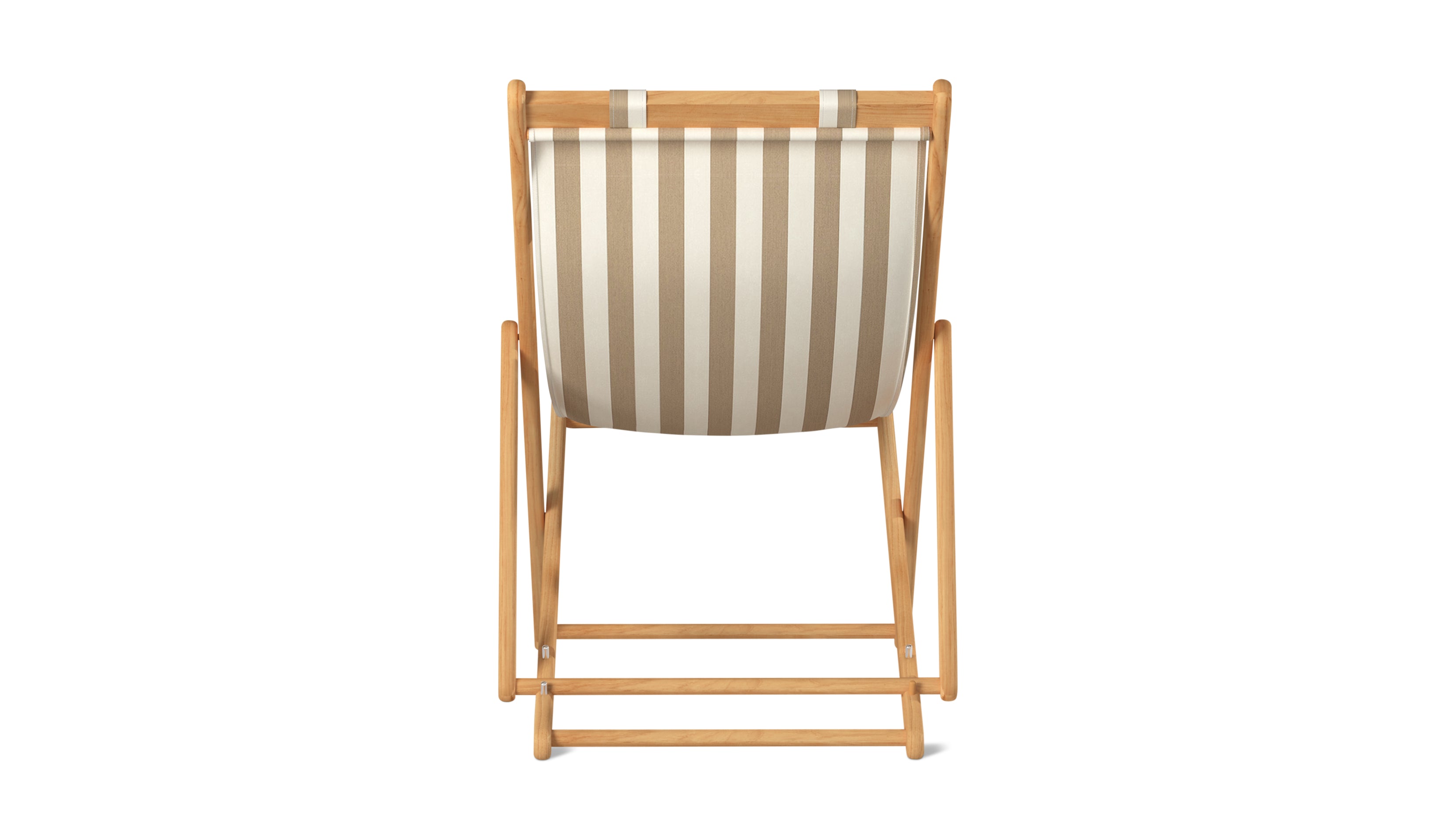 Settle In Outdoor Patio Chair, Large, Tan Stripe - Sundays Company CanadaOUT-YB-002-111