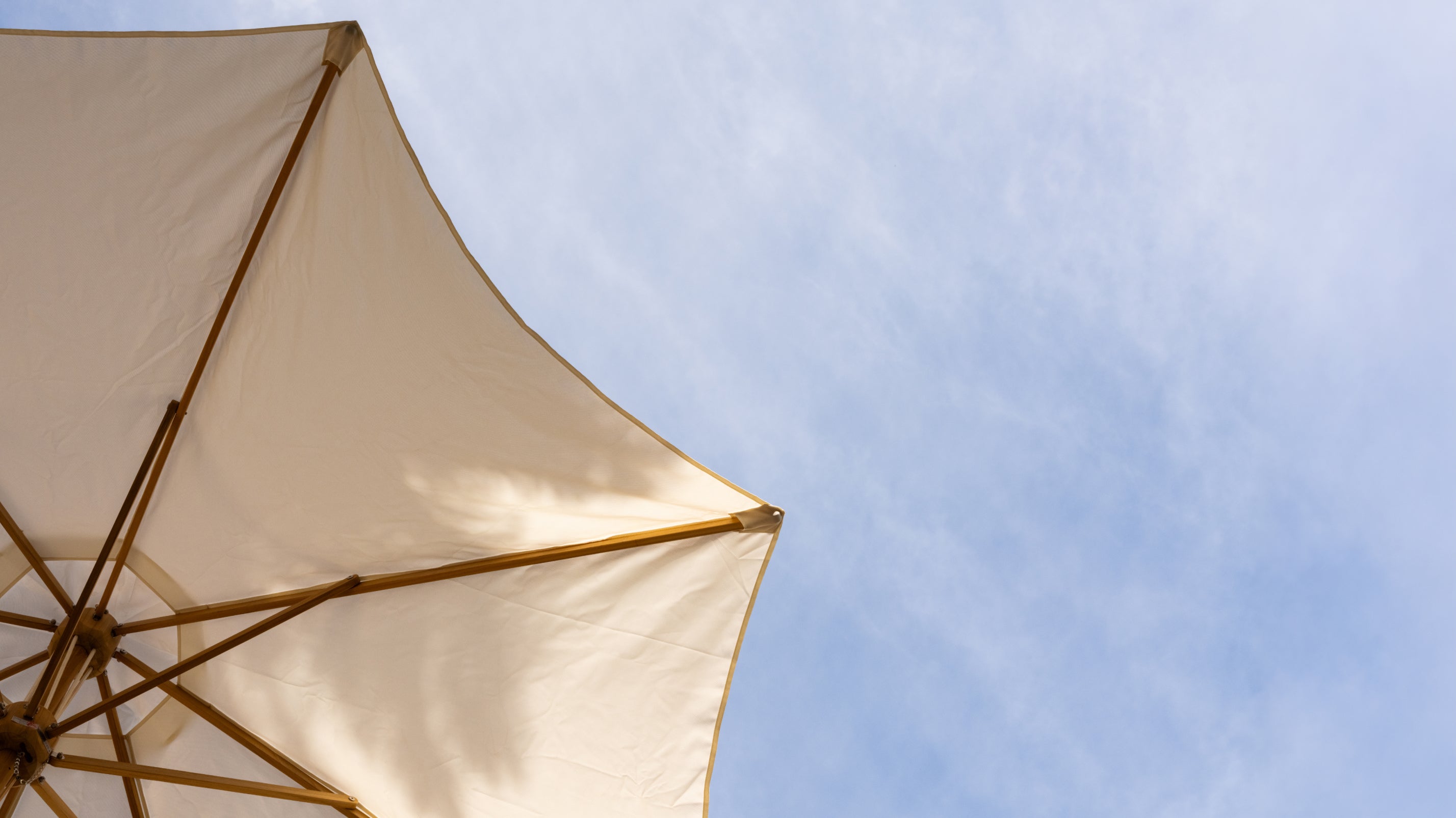 Capri Outdoor Umbrella, Canvas