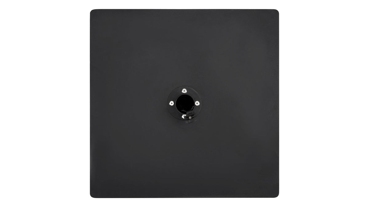 Capri Outdoor Umbrella Base, Grey Steel