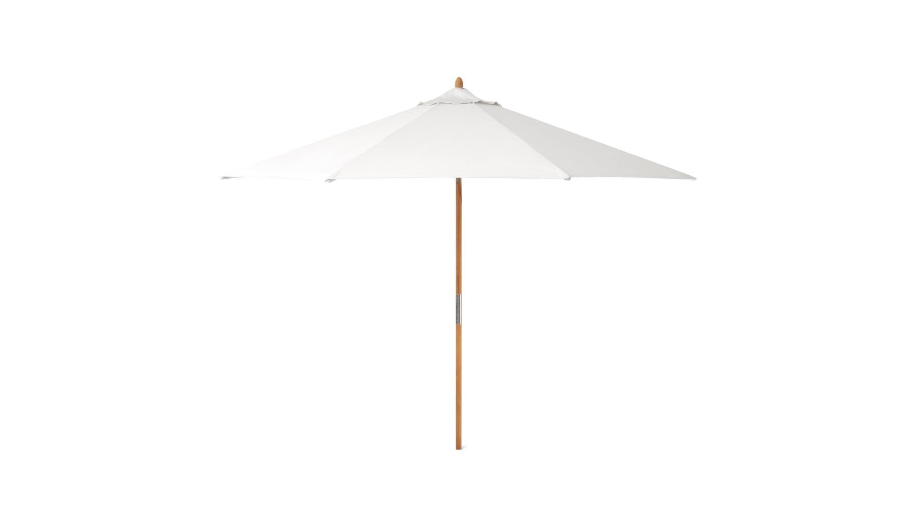 Capri Outdoor Umbrella With Base, Canvas - Image 6