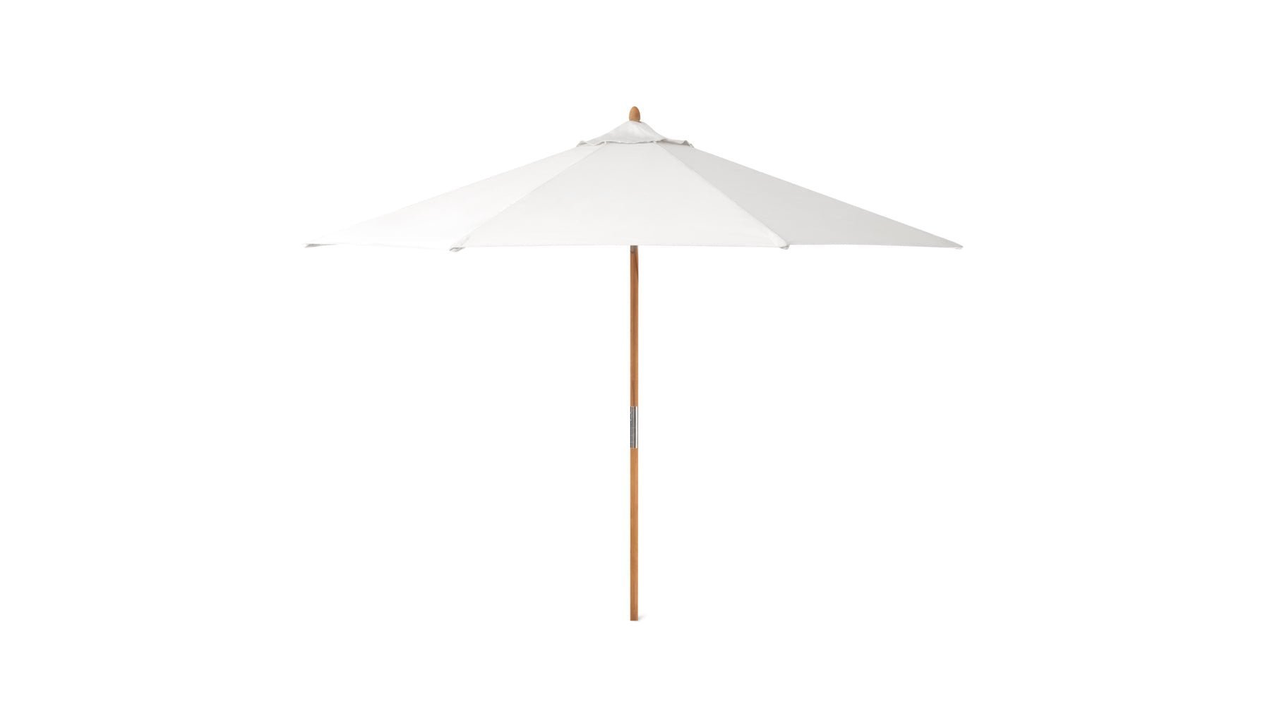 Capri Outdoor Umbrella With Base, Canvas - Sundays Company CanadaOUT-YB-005-034