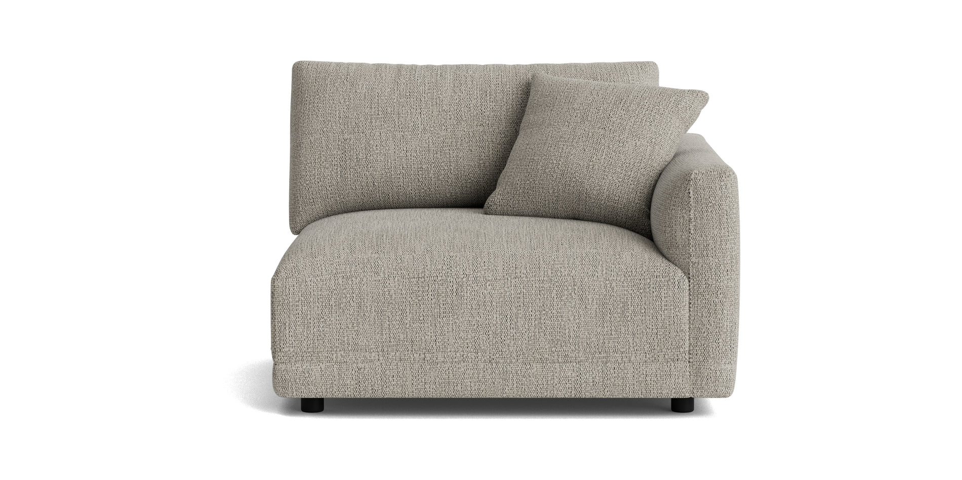 Soft Spot Right Arm Corner Chair, Oatmeal_image
