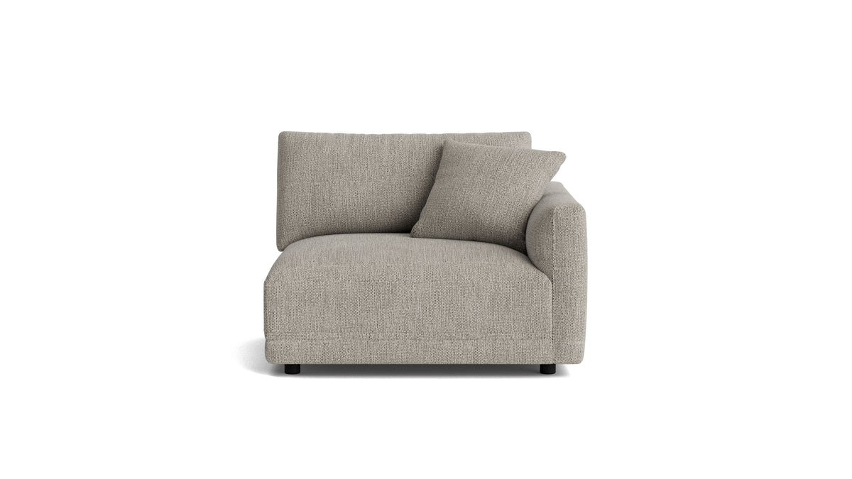 Soft Spot Right Arm Corner Chair, Oatmeal