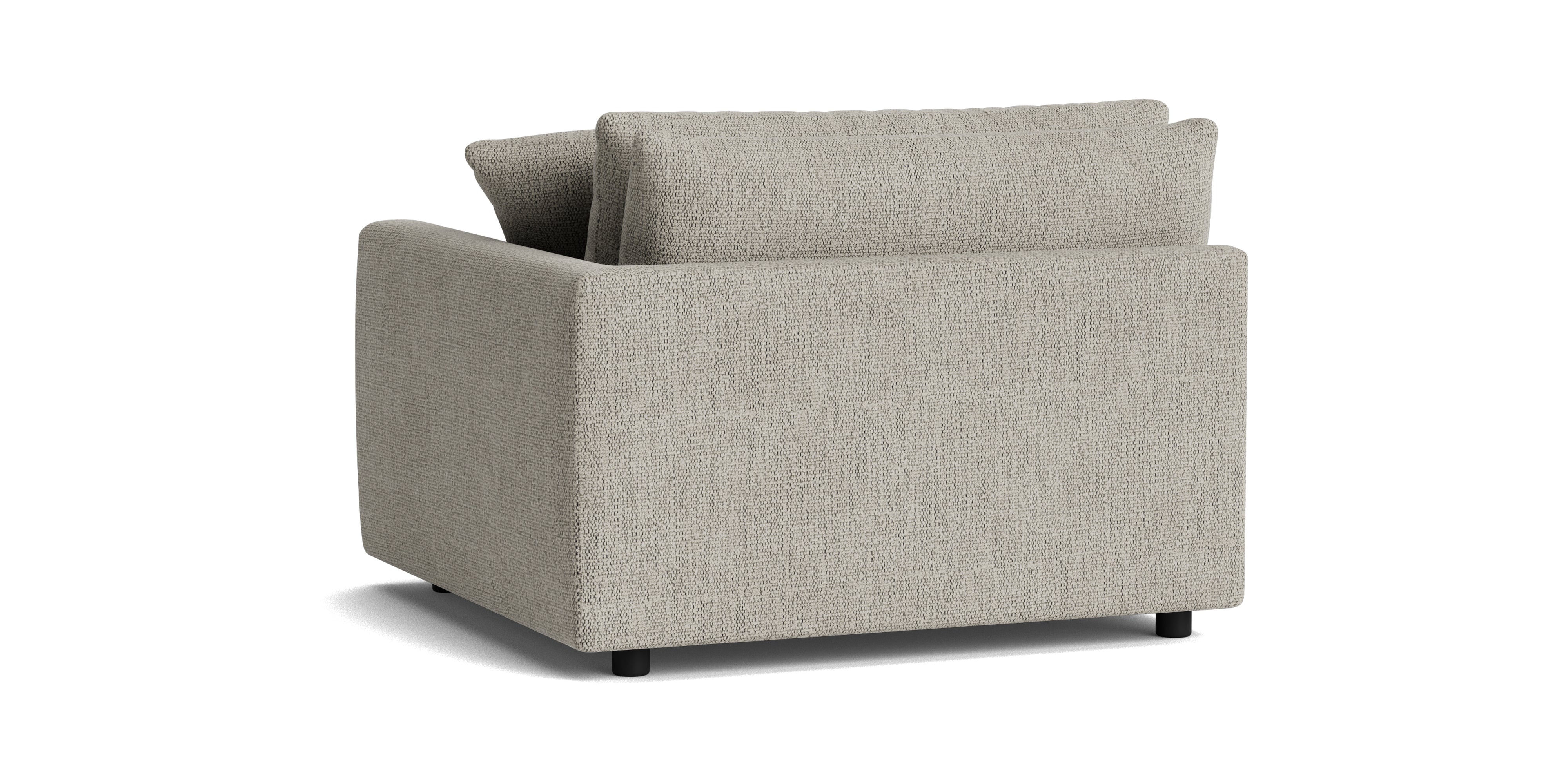 Soft Spot Right Arm Corner Chair, Oatmeal