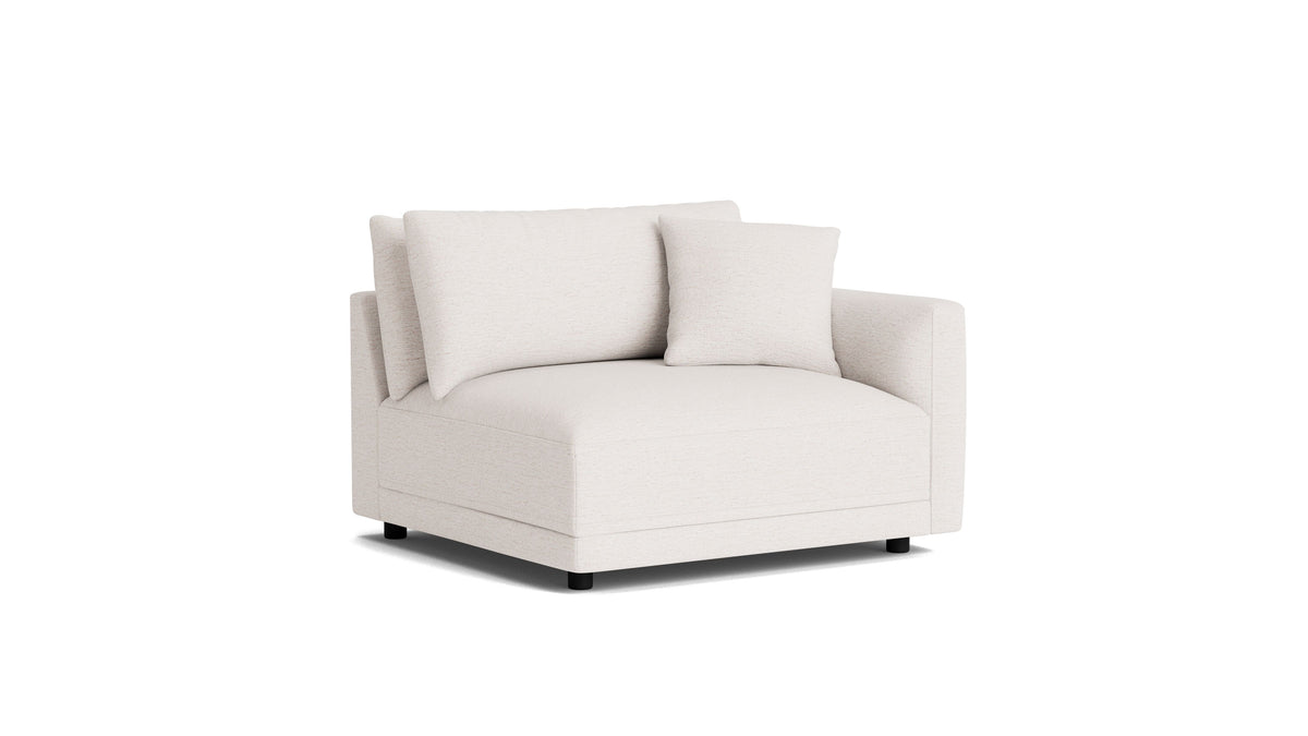 Soft Spot Right Arm Corner Chair, Nomad Snow