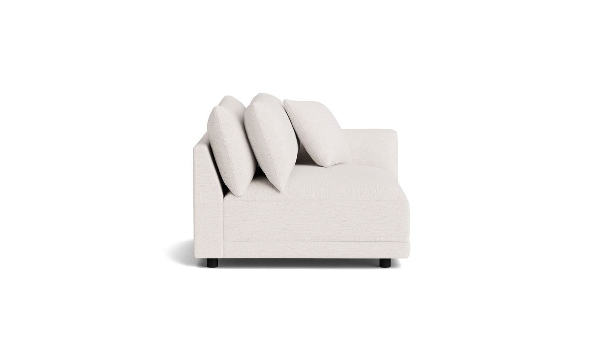 Soft Spot Right Arm Corner Chair, Nomad Snow