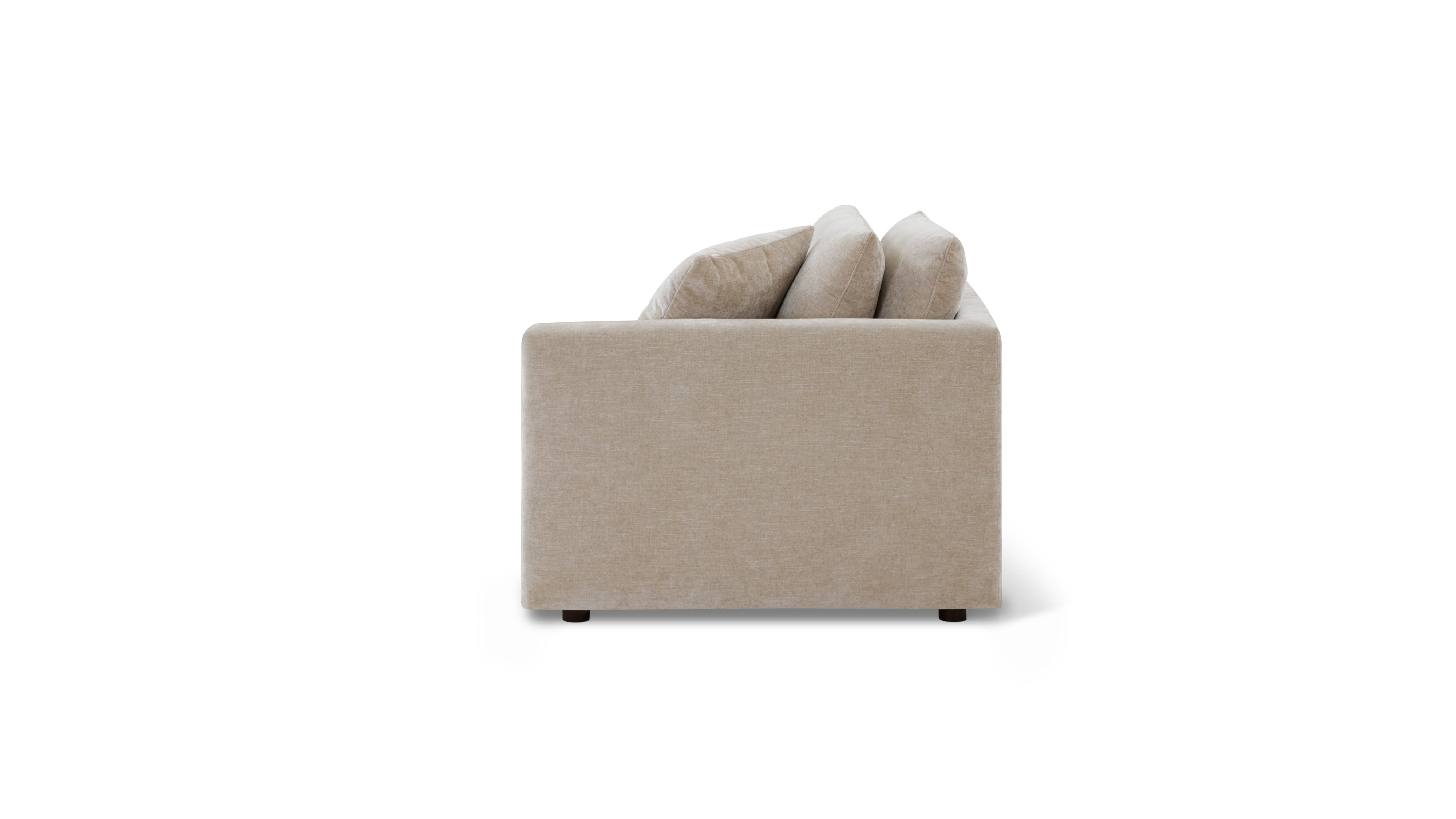Soft Spot Right Arm Corner Chair, Cashew