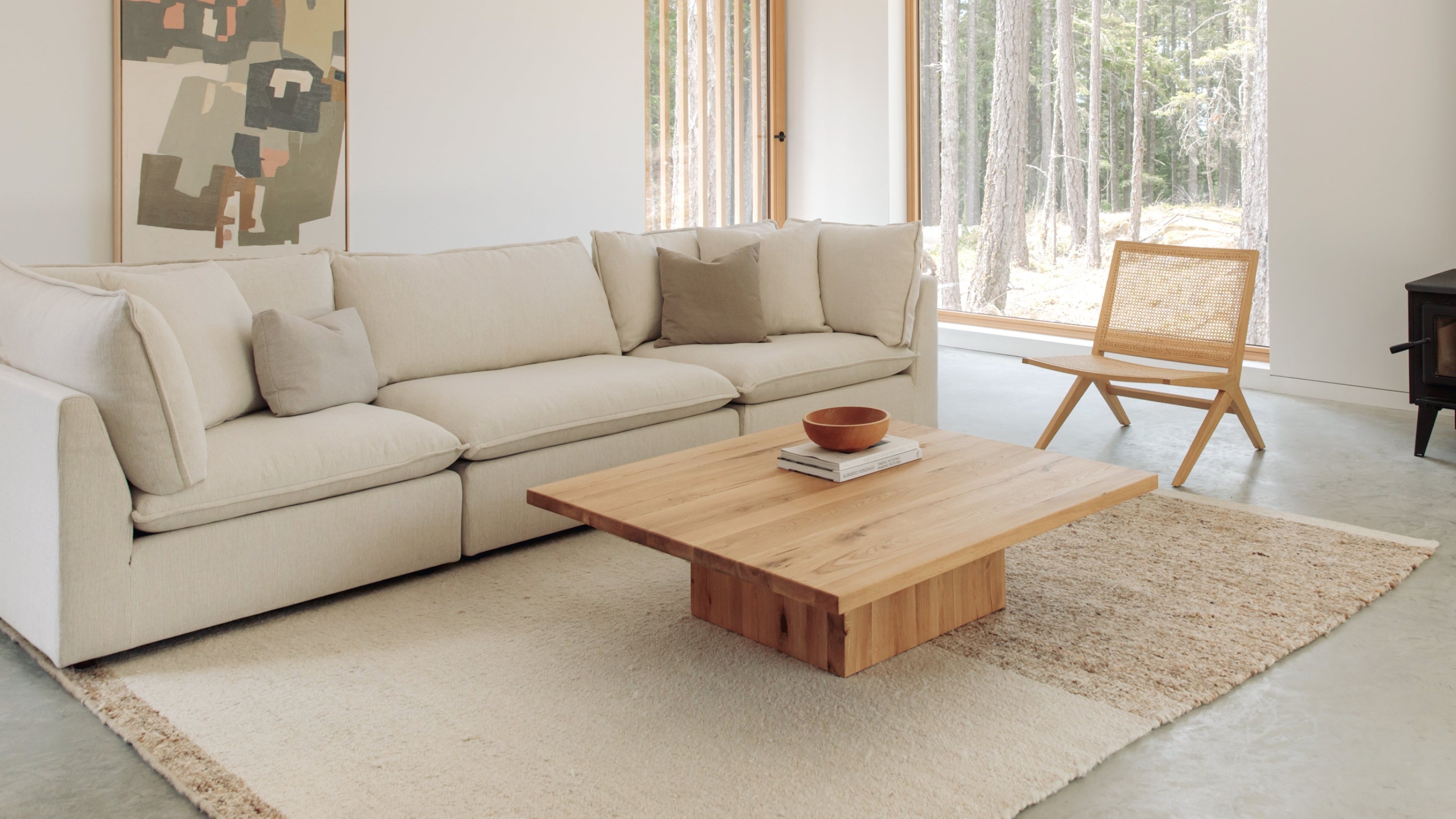 Amalfi Rug, 8x10, Warm Sand - Sundays CompanyRUG - JH - 039 - 021