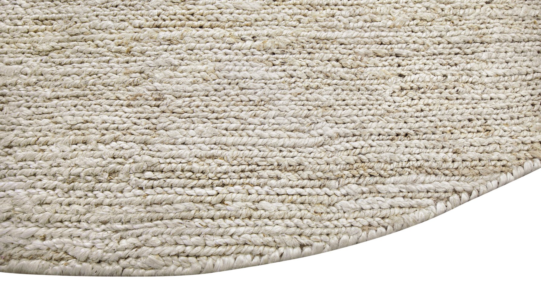West Coast Rug Round, 7x7, Vanilla