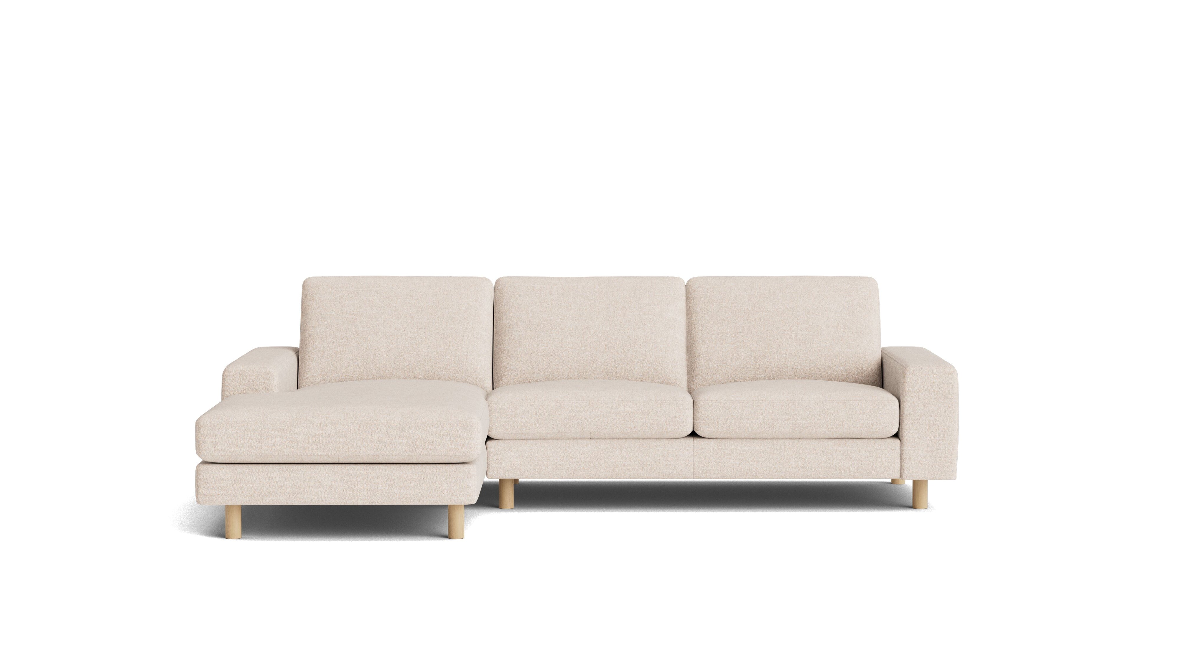 Right At Home Sectional, Left, Sunbeam