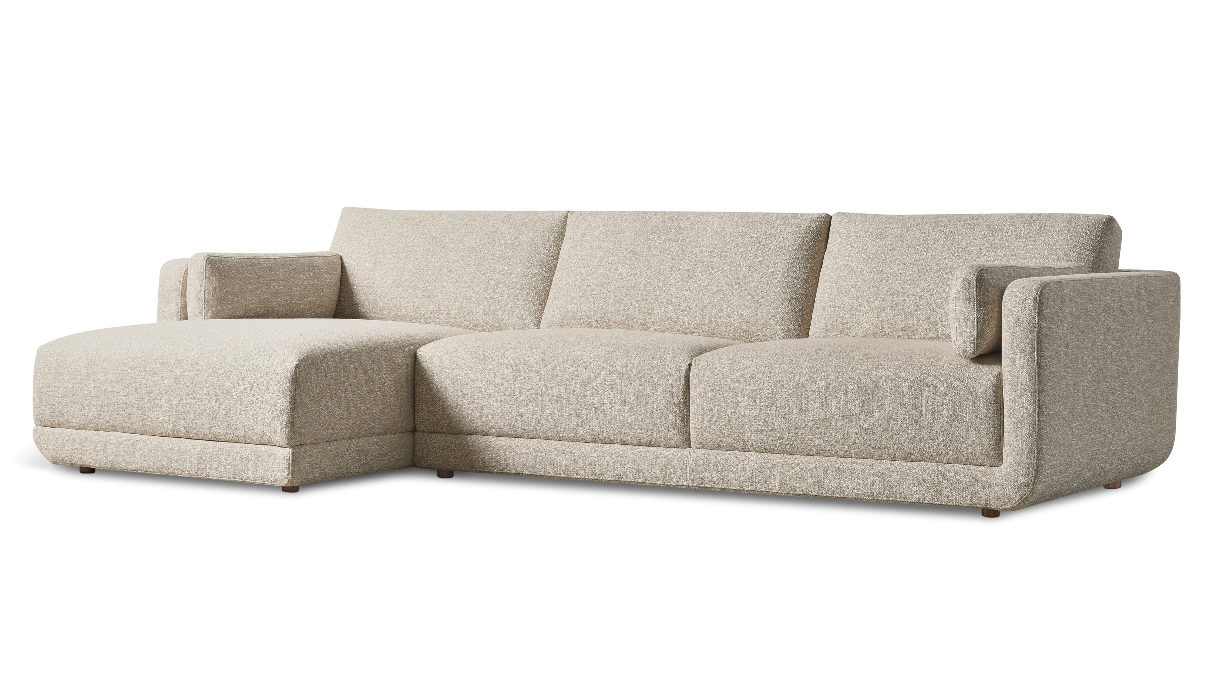 Come Around Sectional, Left, Flax - Image 9