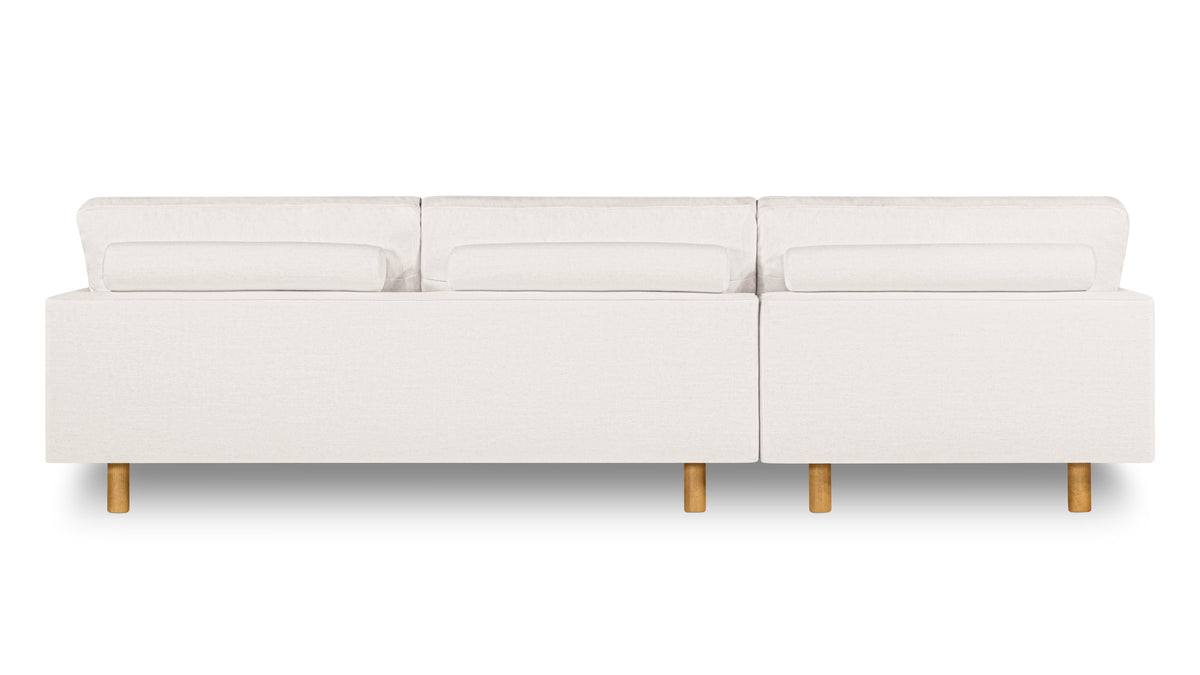 Just Right Sectional, Left, Turtledove