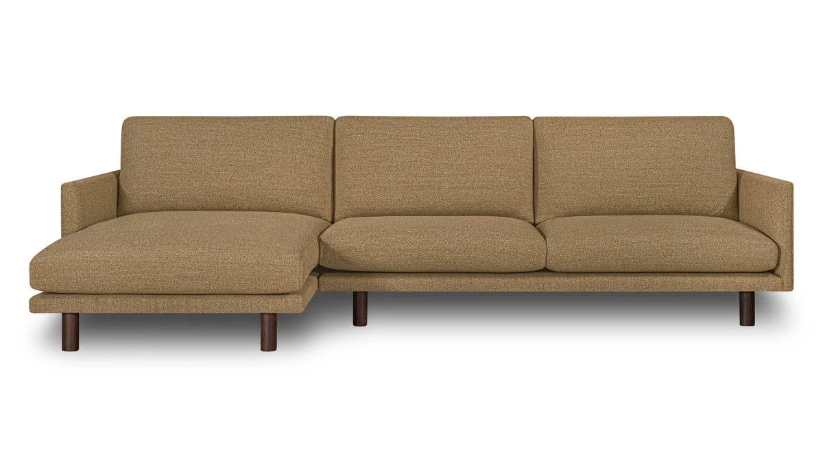 Just Right Sectional, Left, Toasted Oat