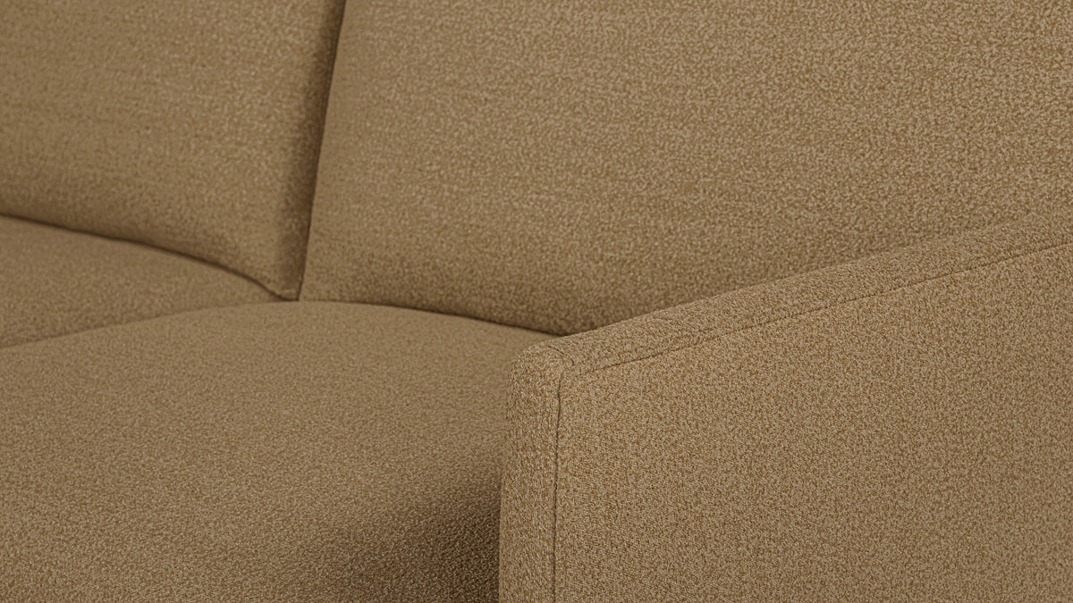 Just Right Sectional, Left, Toasted Oat