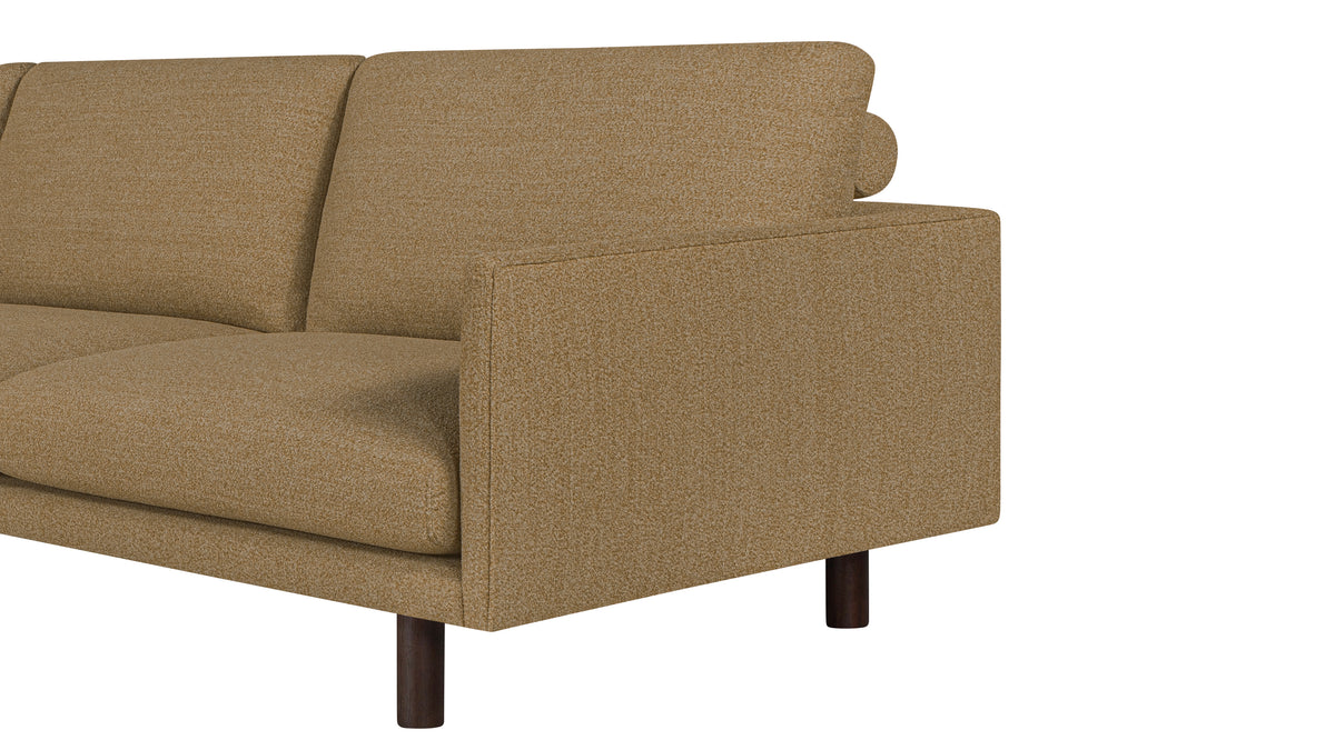 Just Right Sectional, Left, Toasted Oat