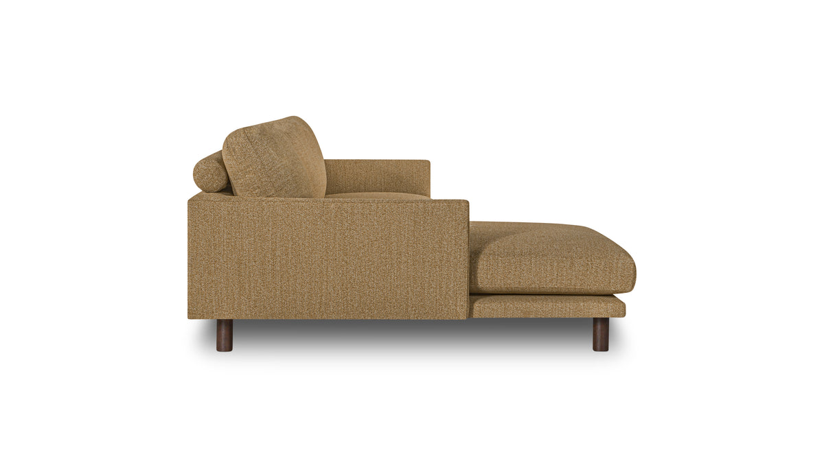 Just Right Sectional, Left, Toasted Oat