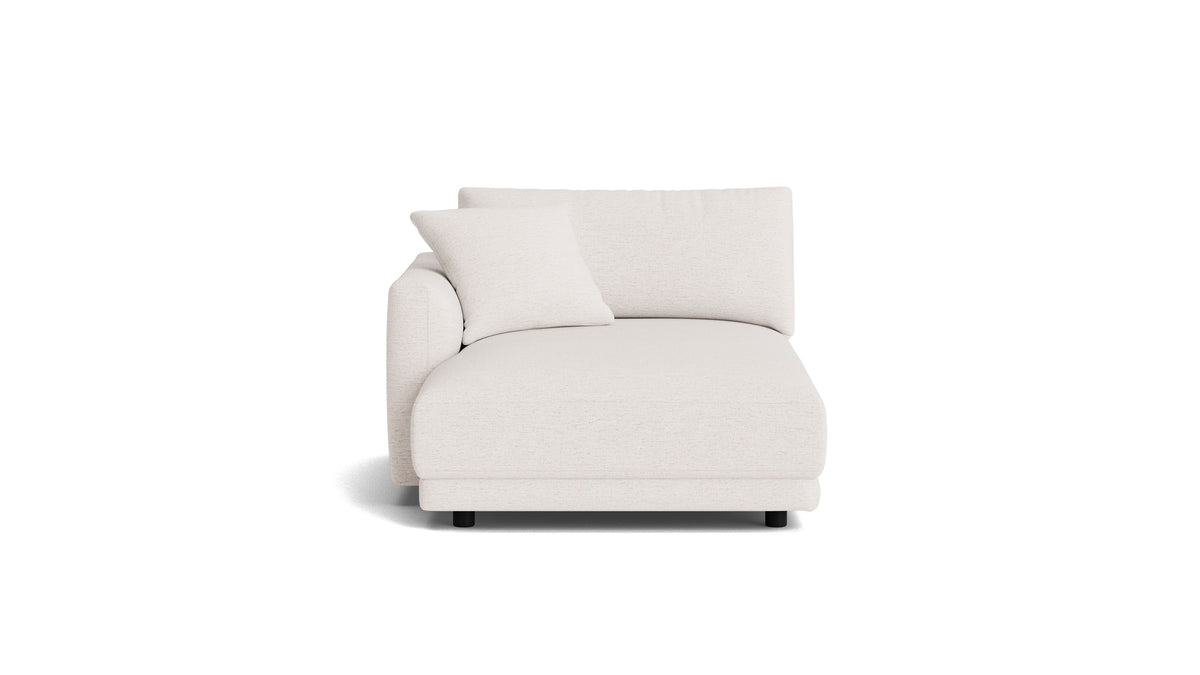 Soft Spot Left Arm Chaise, Nomad Snow