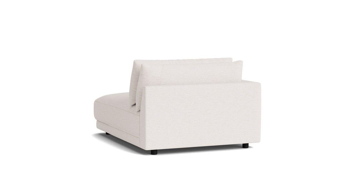 Soft Spot Left Arm Chaise, Nomad Snow