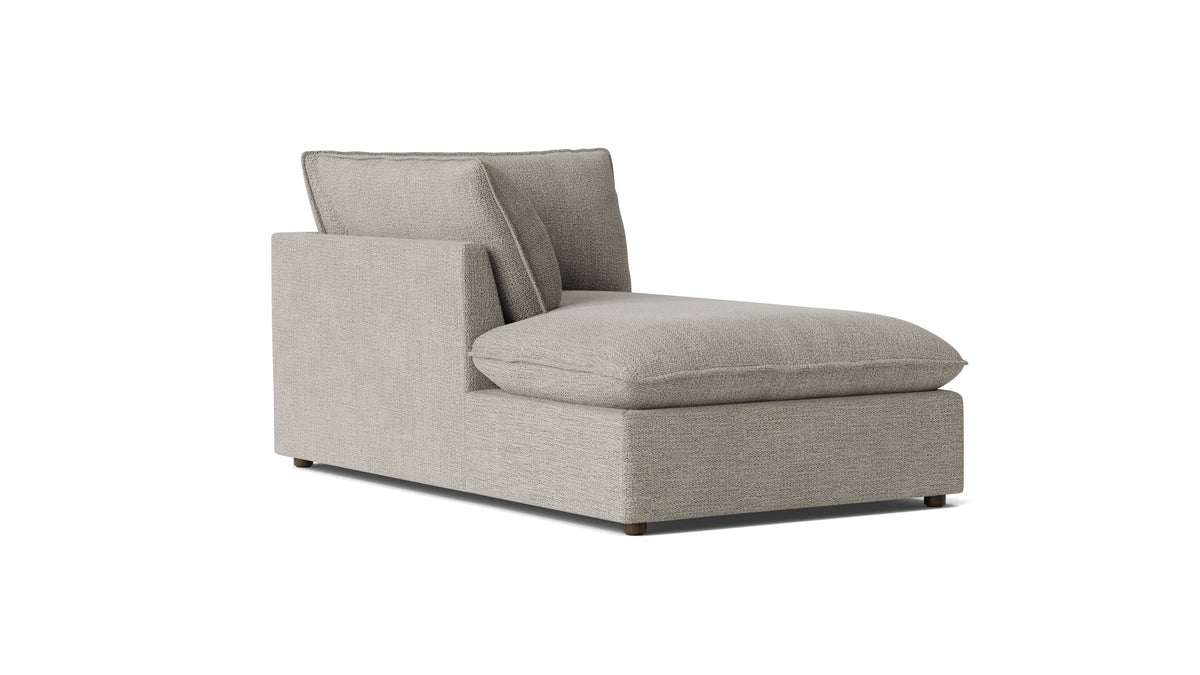 Chill Time Left Arm Chaise, Oatmeal — alternate view