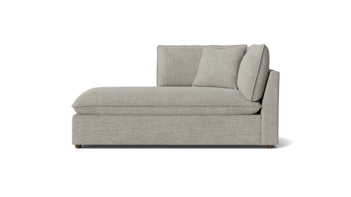 Chill Time Left Arm Chaise, Oatmeal — alternate view