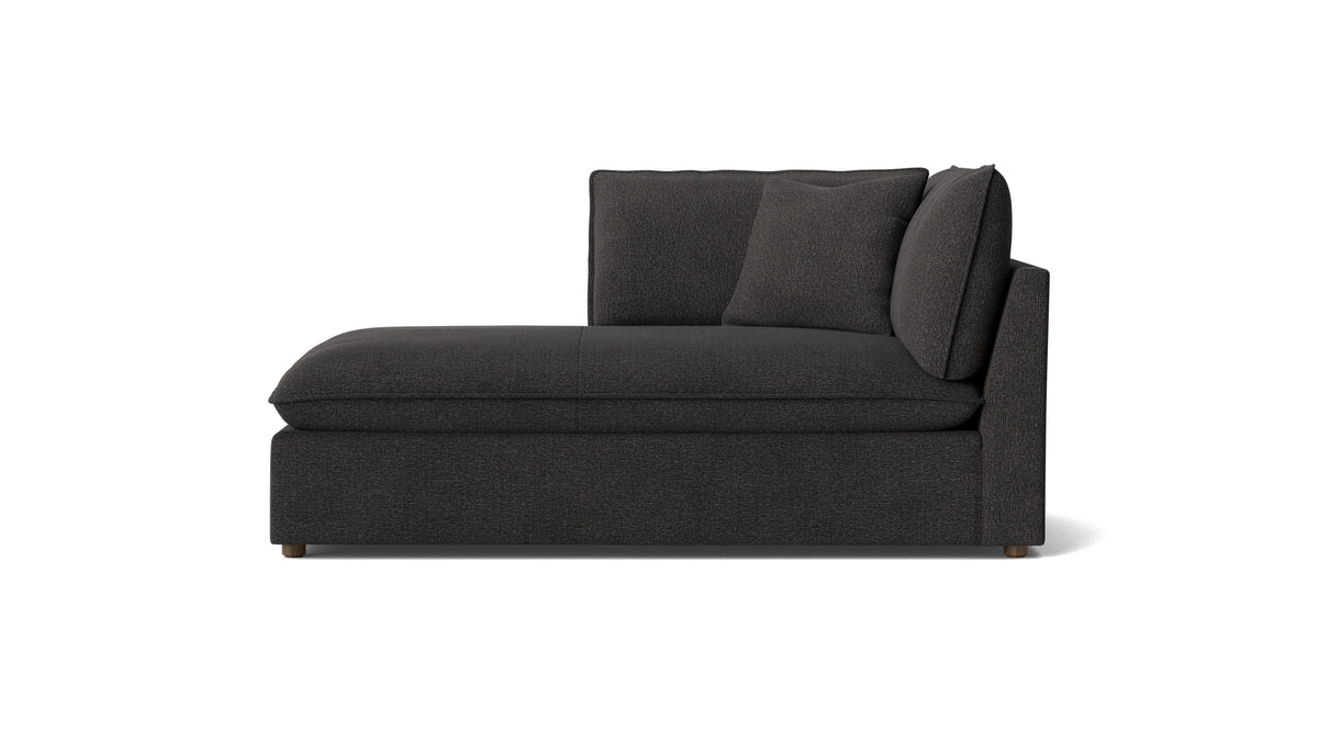 Chill Time Left Arm Chaise, Dark Shadow — alternate view