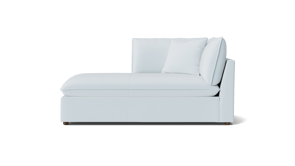 Chill Time Left Arm Chaise, Cove — alternate view