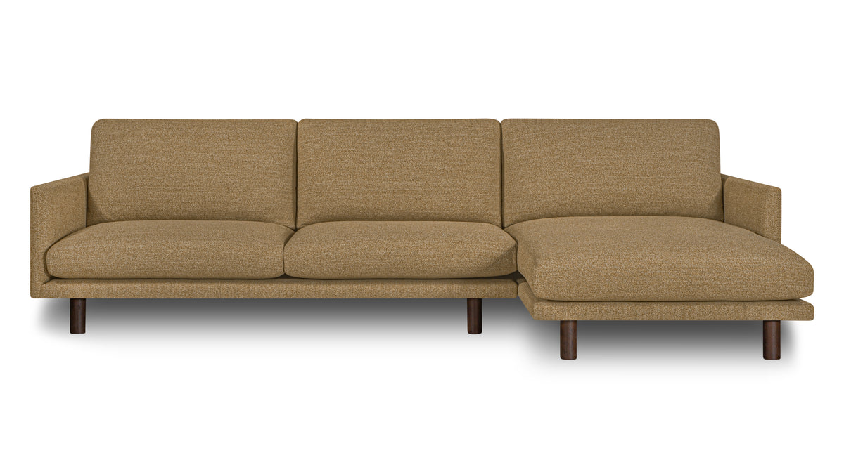 Just Right Sectional, Right, Toasted Oat