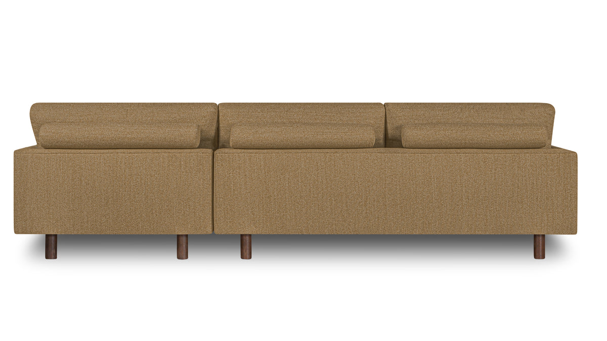 Just Right Sectional, Right, Toasted Oat