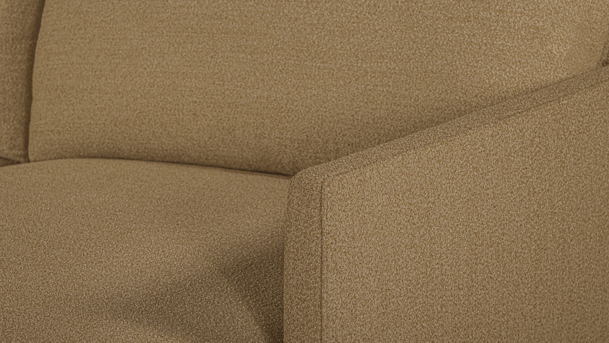 Just Right Sectional, Right, Toasted Oat