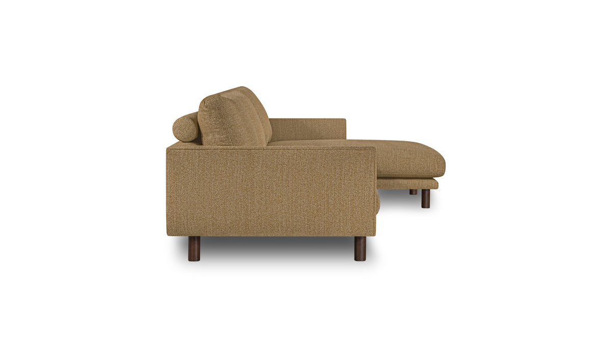Just Right Sectional, Right, Toasted Oat